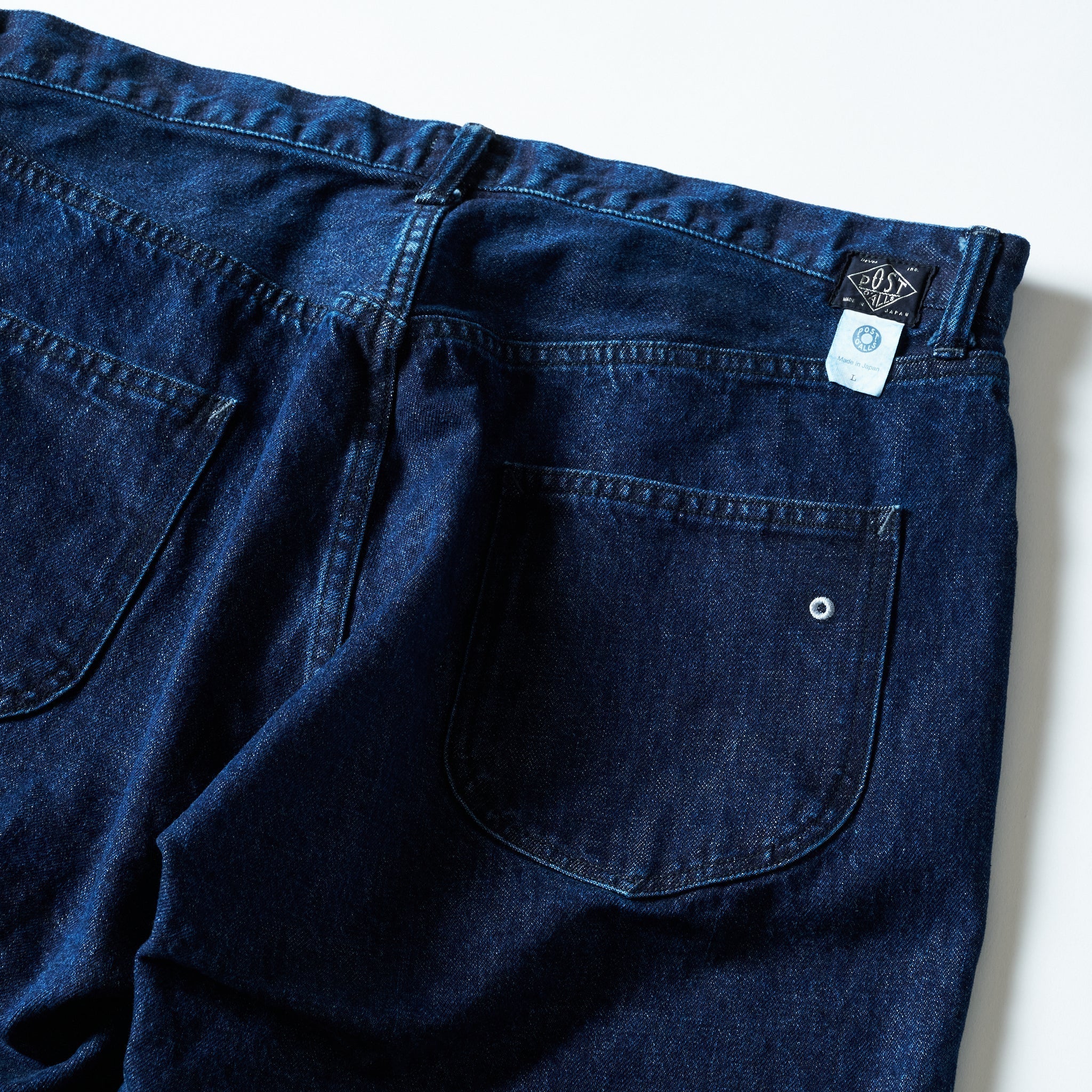 #1397S-12DI No.2 Five Pocket Shorts : 12oz. Denim indigo deep wash