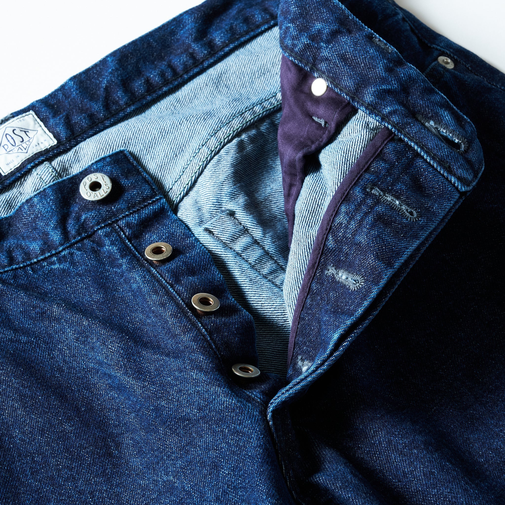#3306-12DI No.8 Five Pocket : 12oz. Denim indigo deep wash