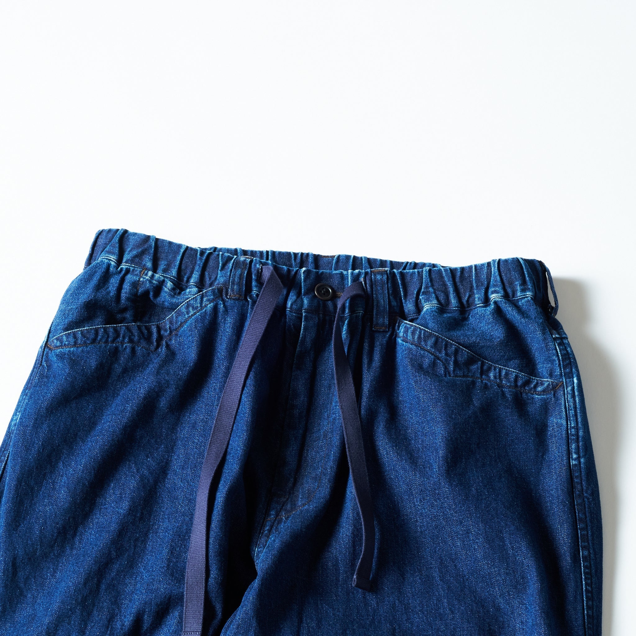 #3319-8DI E-Z Chinois De Luxe Pants : 8oz. Denim w/deep wash indigo