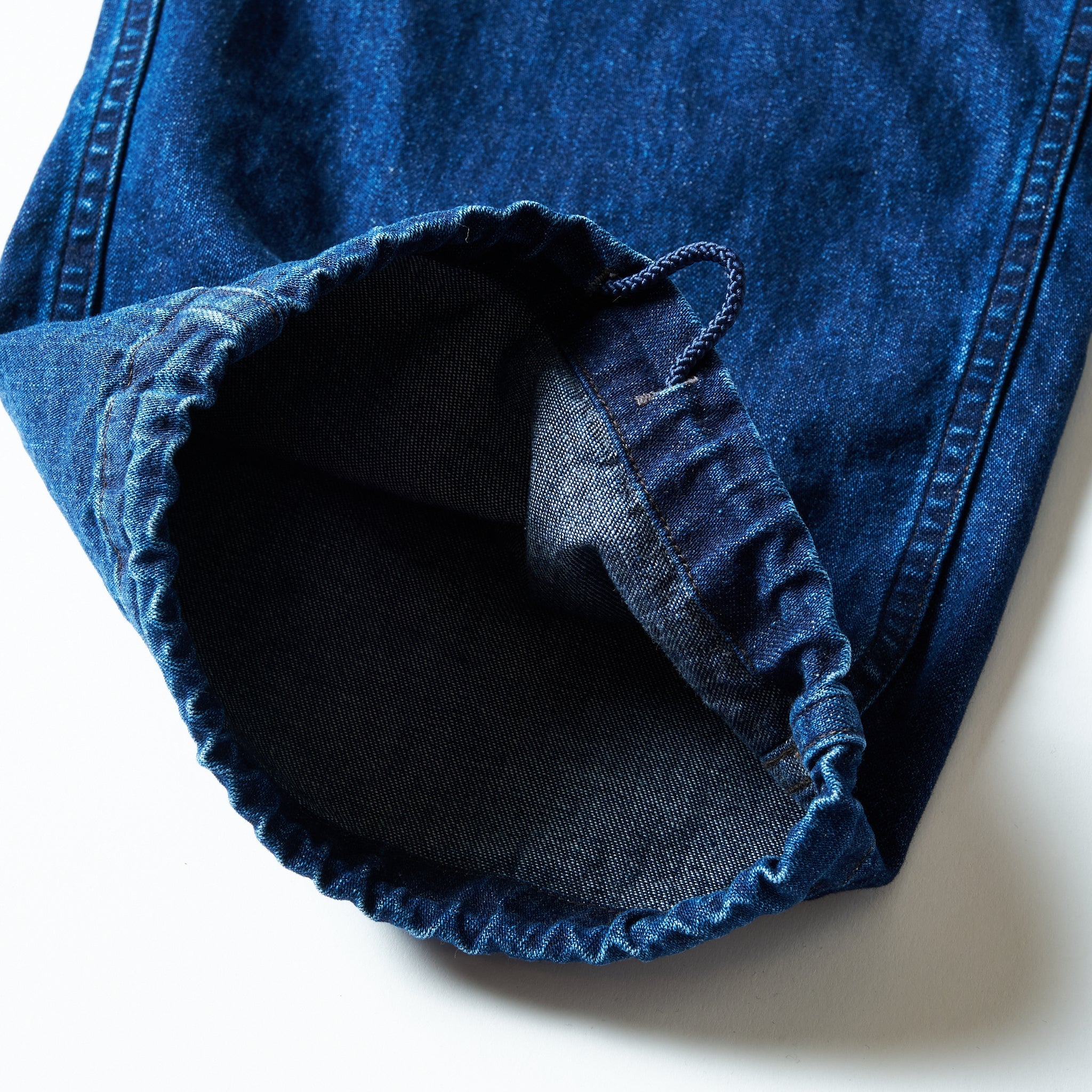 #3319-8DI E-Z Chinois De Luxe Pants : 8oz. Denim w/deep wash indigo