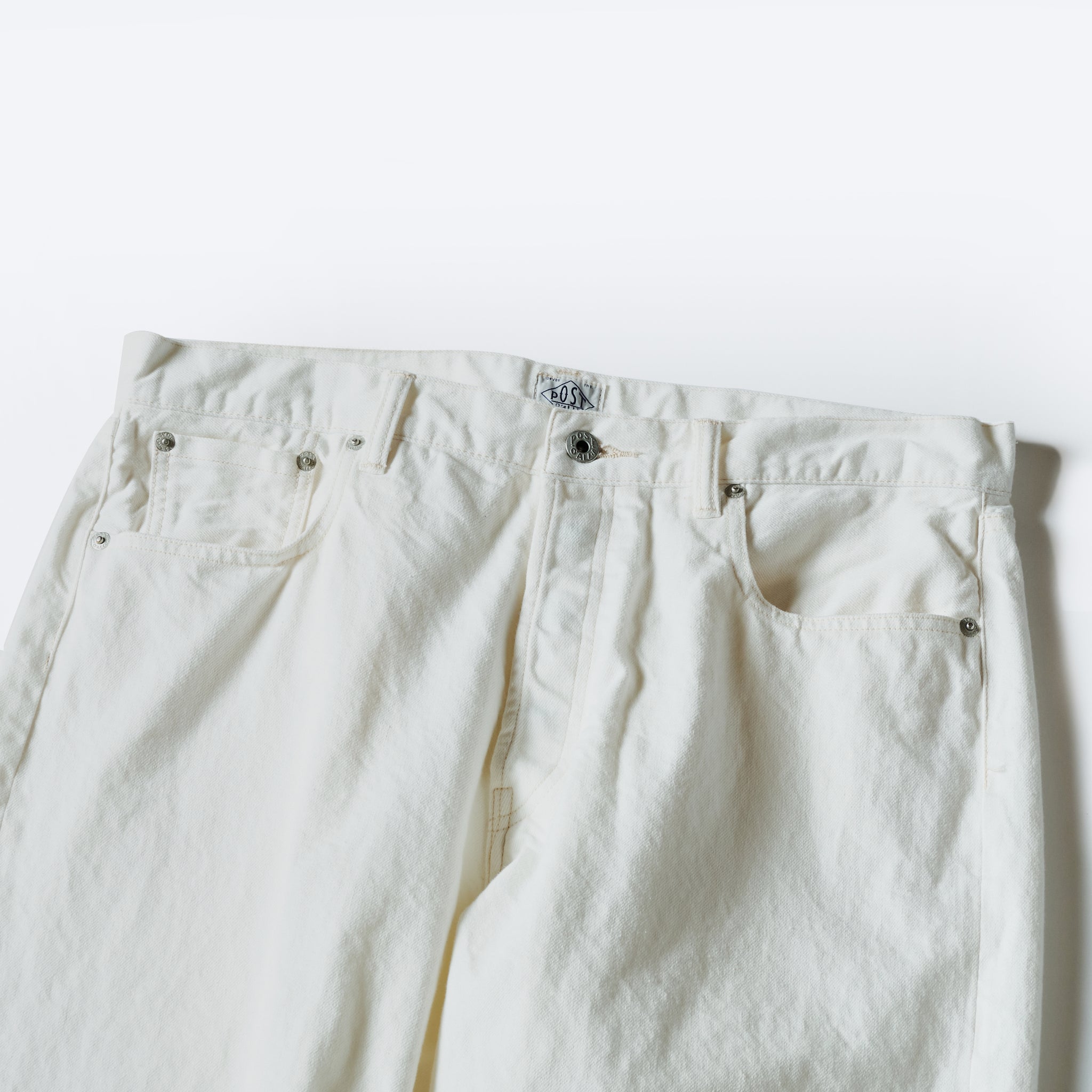#1397-WD No.2 Five Pocket : 12oz. Denim white