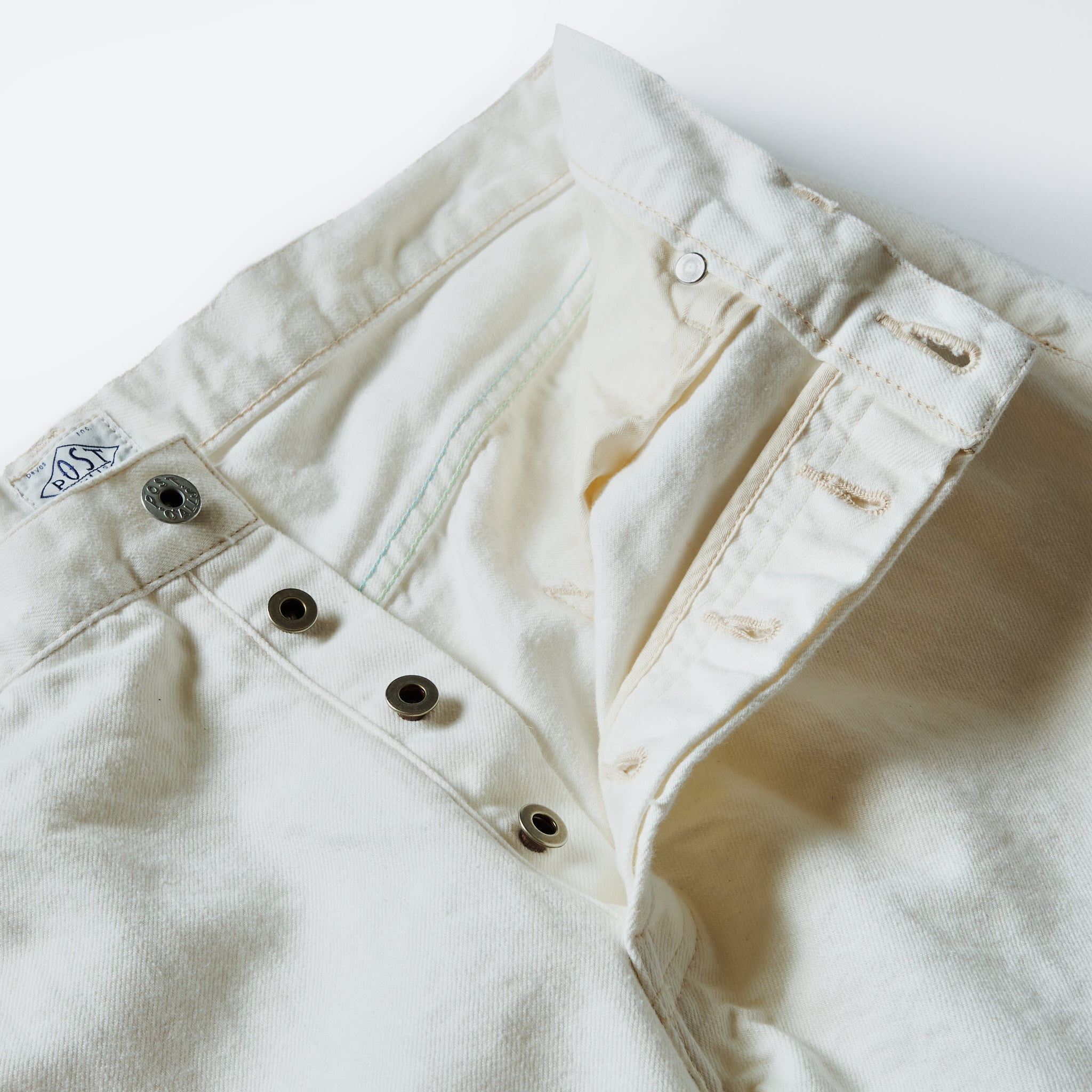 #1397-WD No.2 Five Pocket : 12oz. Denim white