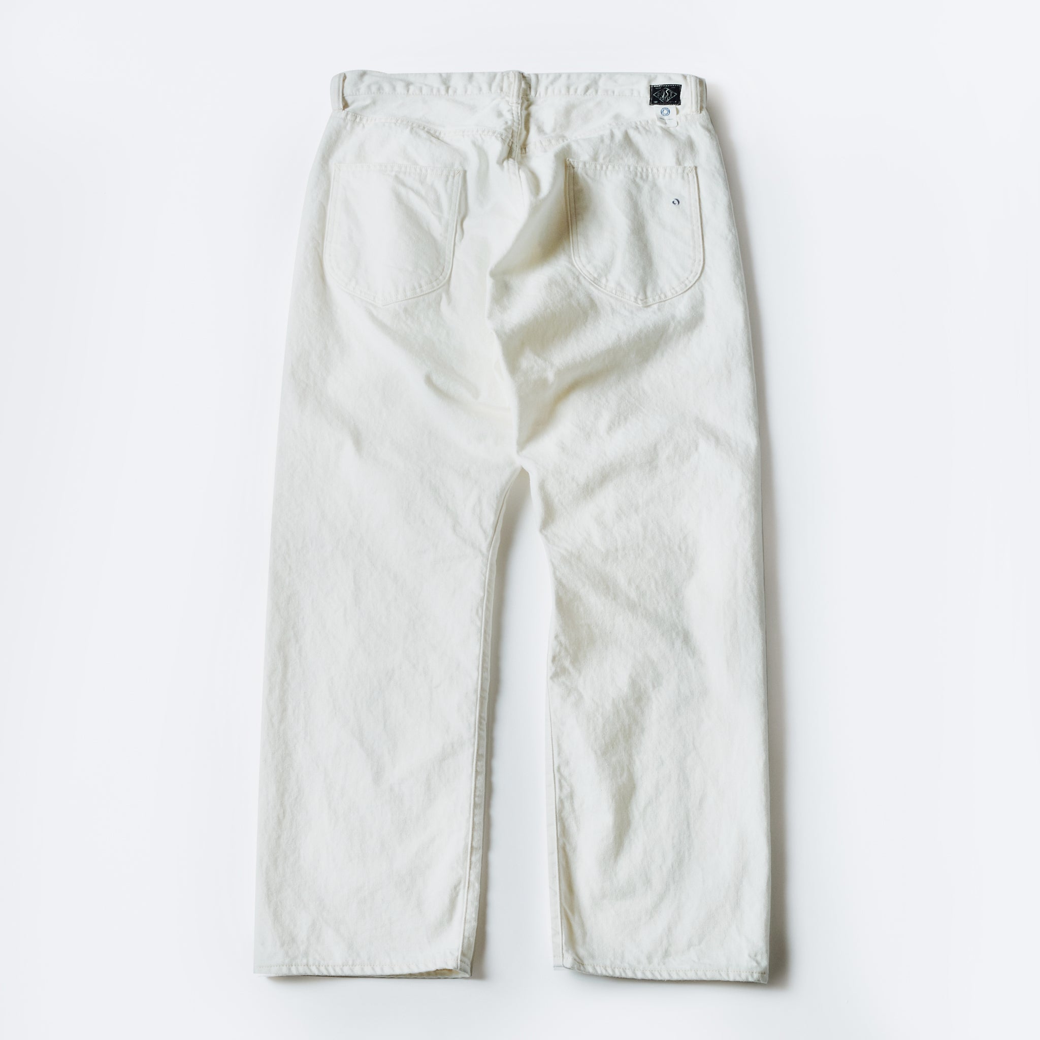 #1397-WD No.2 Five Pocket : 12oz. Denim white