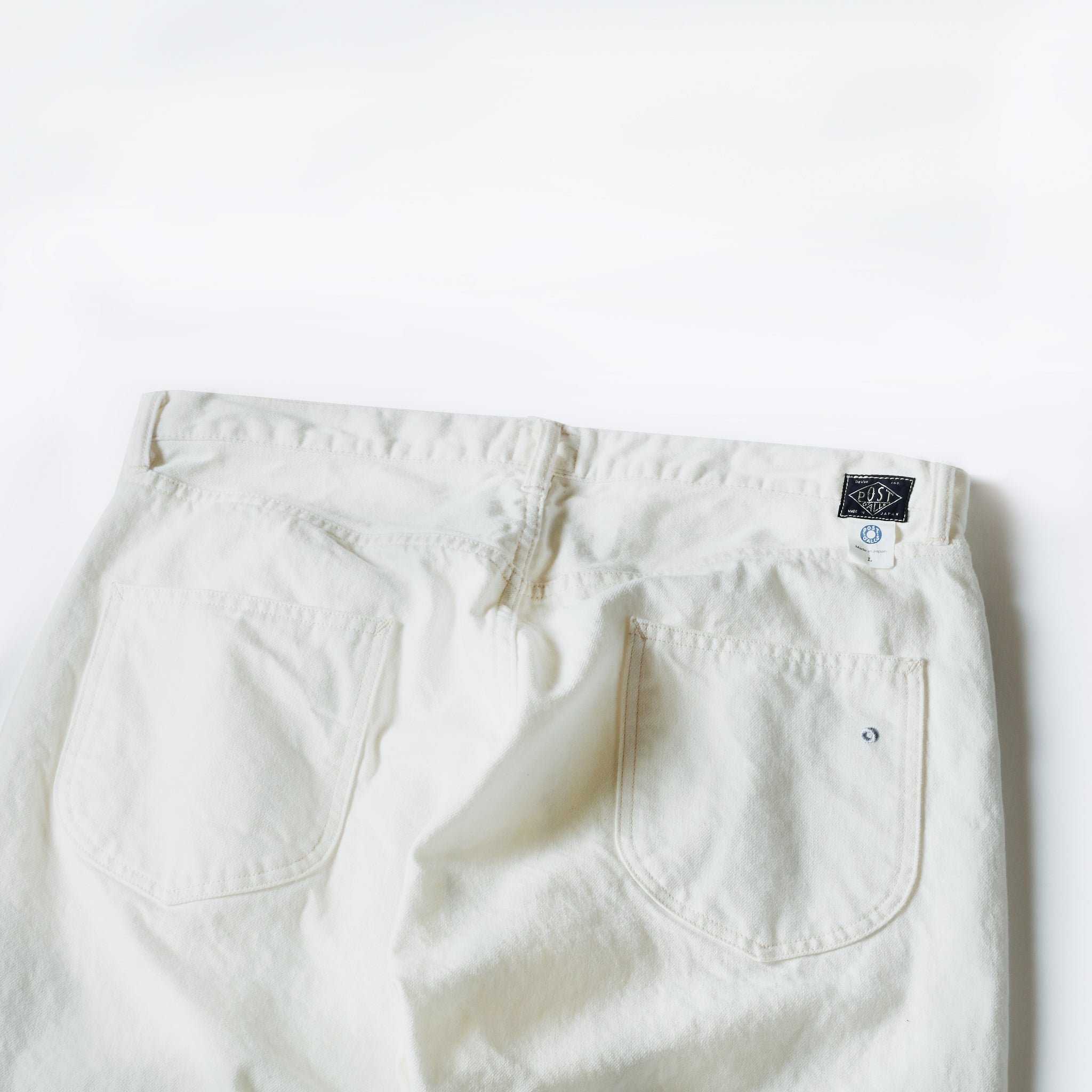 #1397-WD No.2 Five Pocket : 12oz. Denim white
