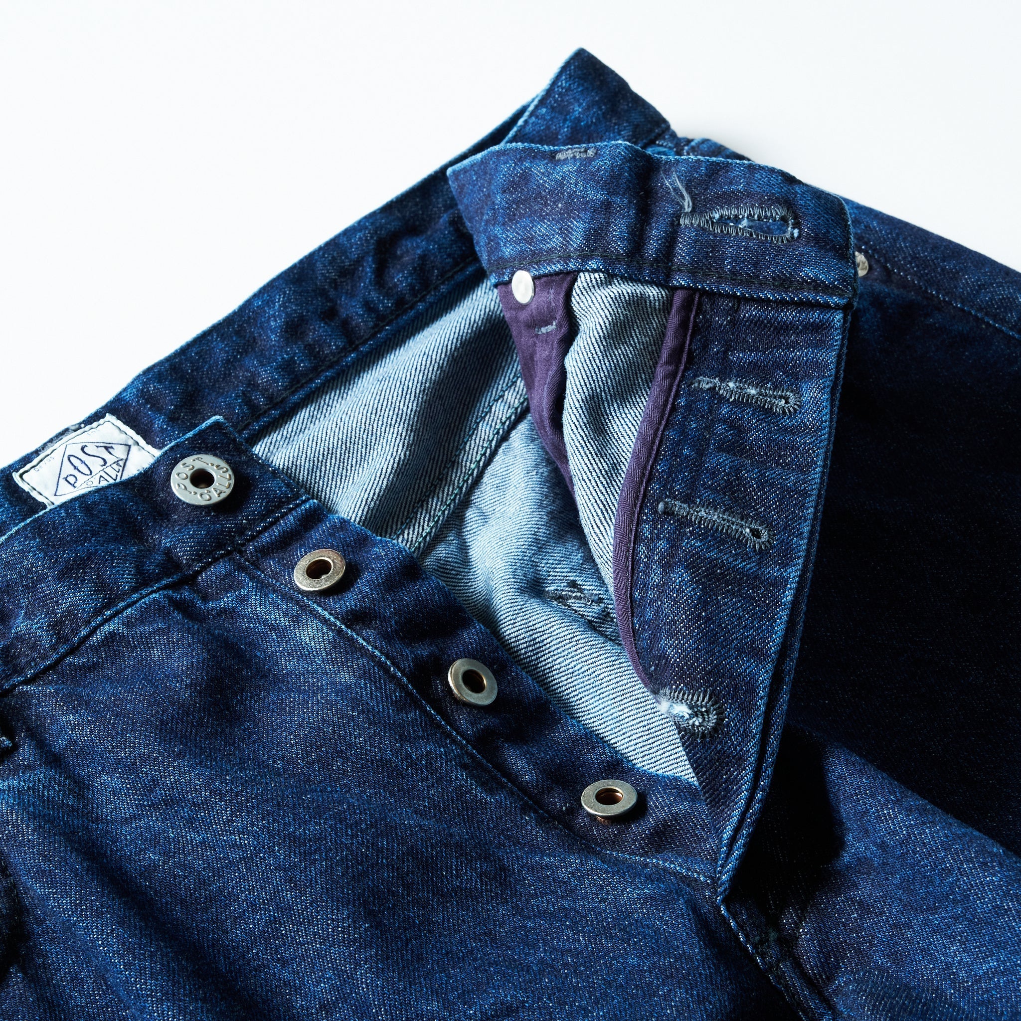 #1397-12DI No.2 Five Pocket : 12oz. Denim indigo deep wash
