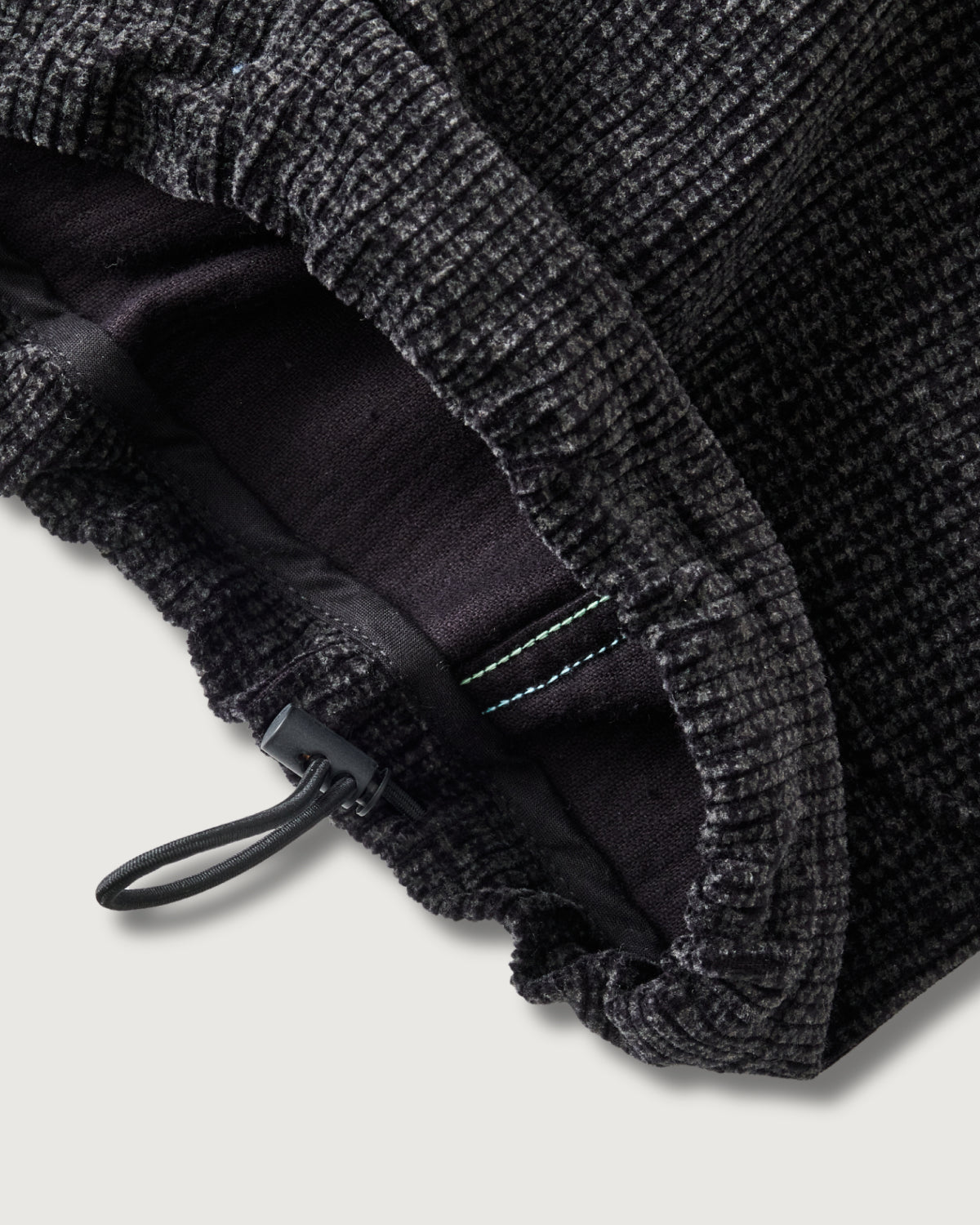 #3112-WWP DEE Parka 3 : widewale cords printed grey