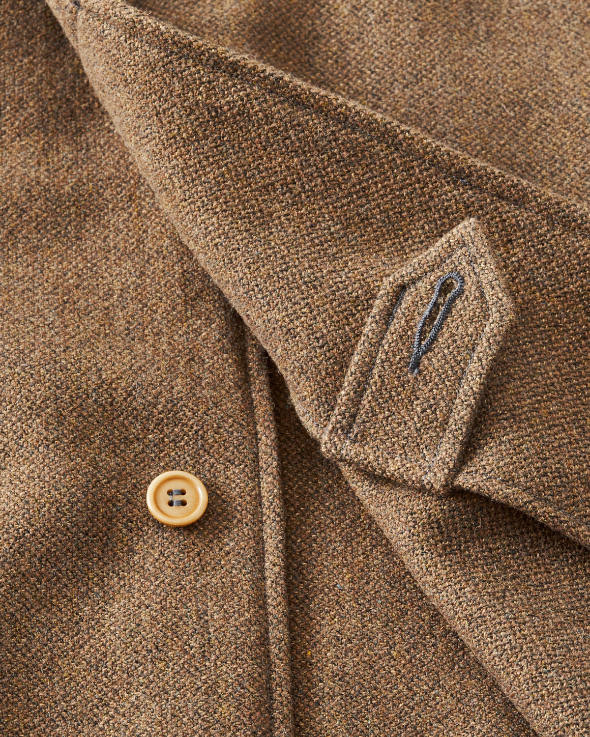 #3121-BTB USN Utility Coat : basket tweed brown