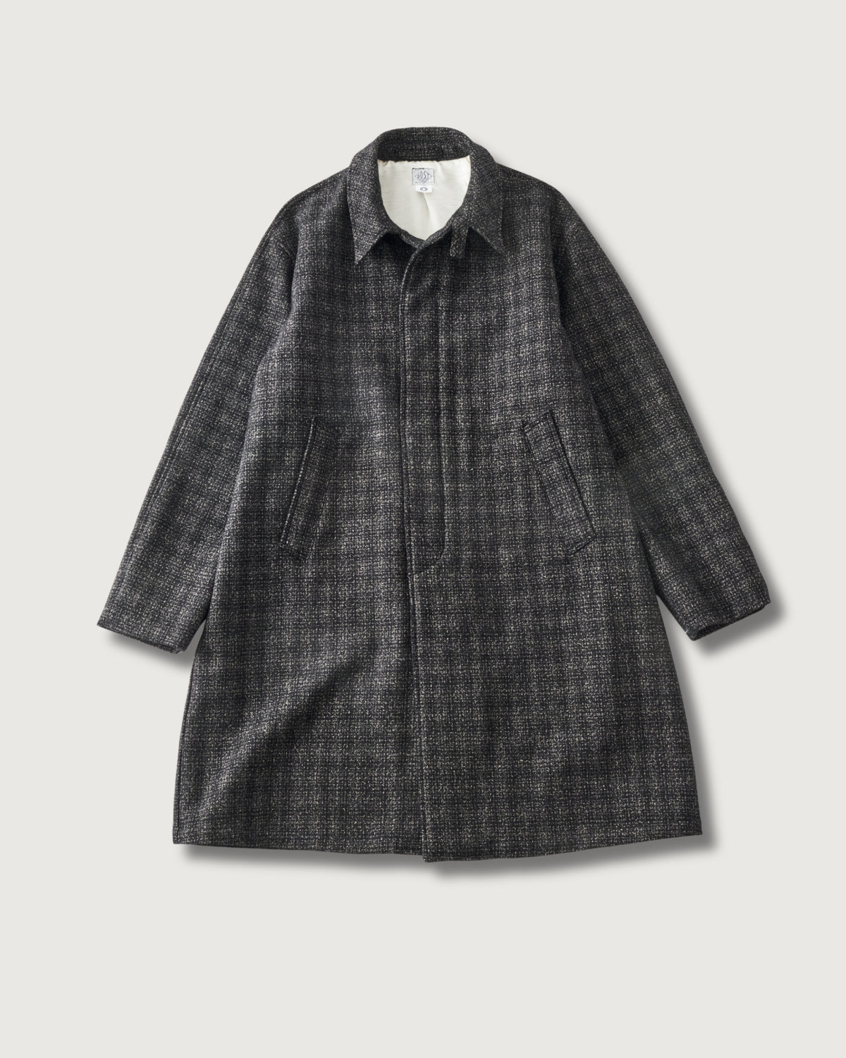#3121-SP USN Utility Coat : wool/cotton nep salt & pepper