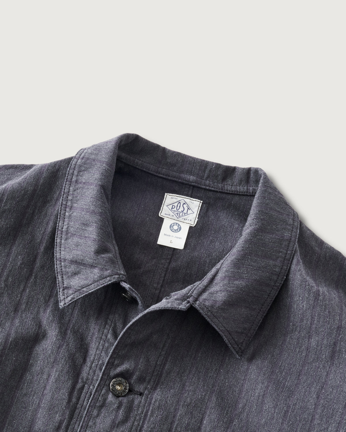 #3131-SS POS-Travail 2 : shadow stripe twill grey
