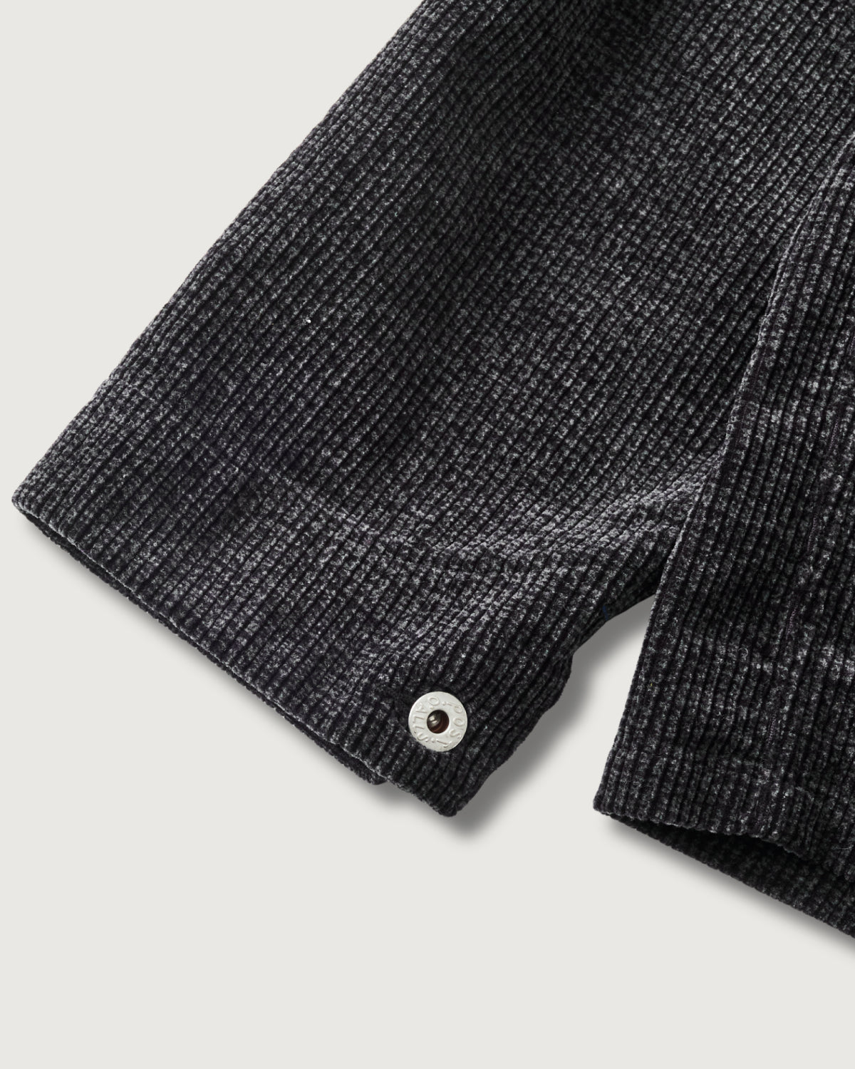 #3131-WWP POS-Travail 2 : widewale cords printed grey