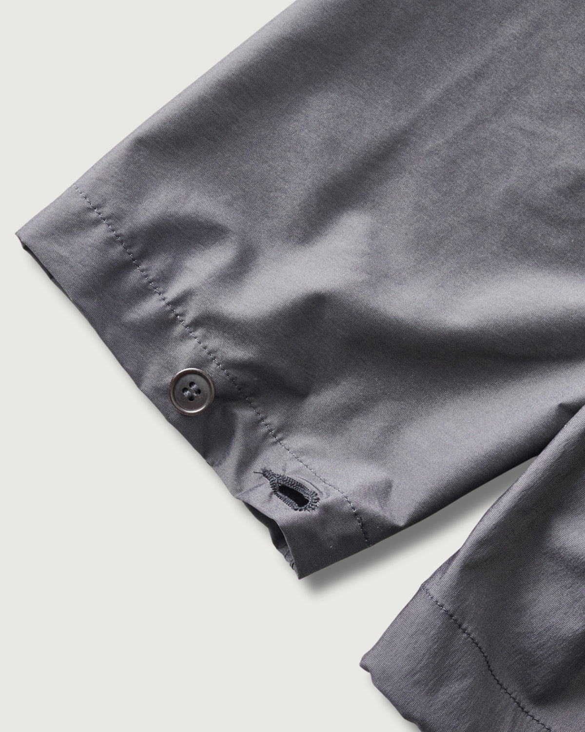 #3132-NEG CRAFTMASTER Hoody : nylon end-on-end grey