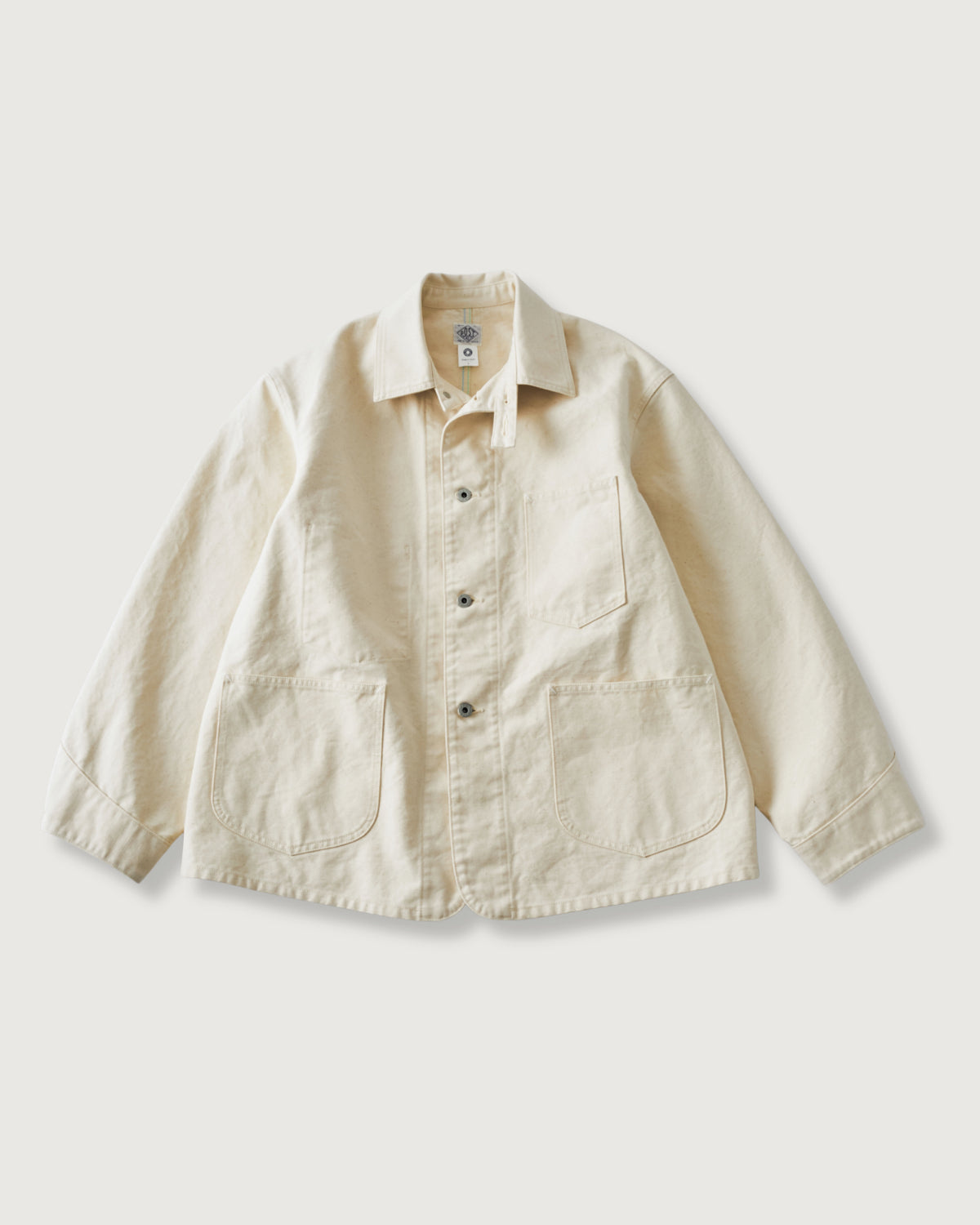 3133-PCN POST 46 : pigment dyed canvas washed natural
