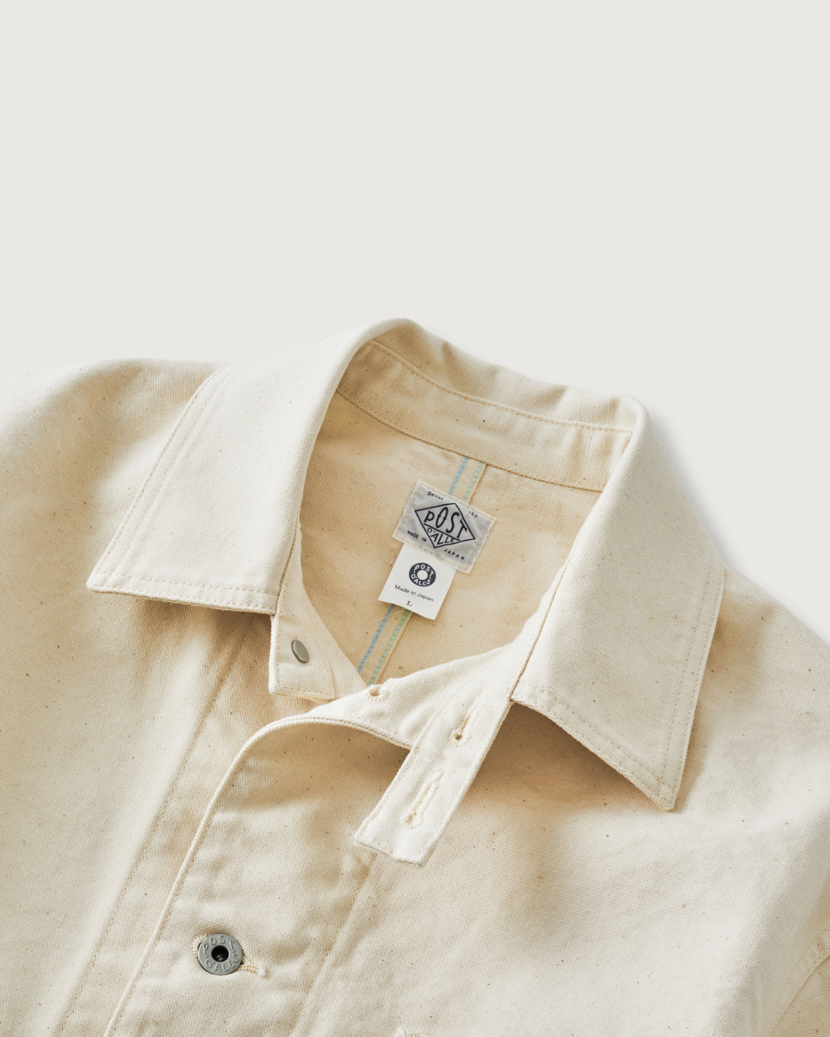 #3133-PCN POST 46 : pigment dyed canvas washed natural