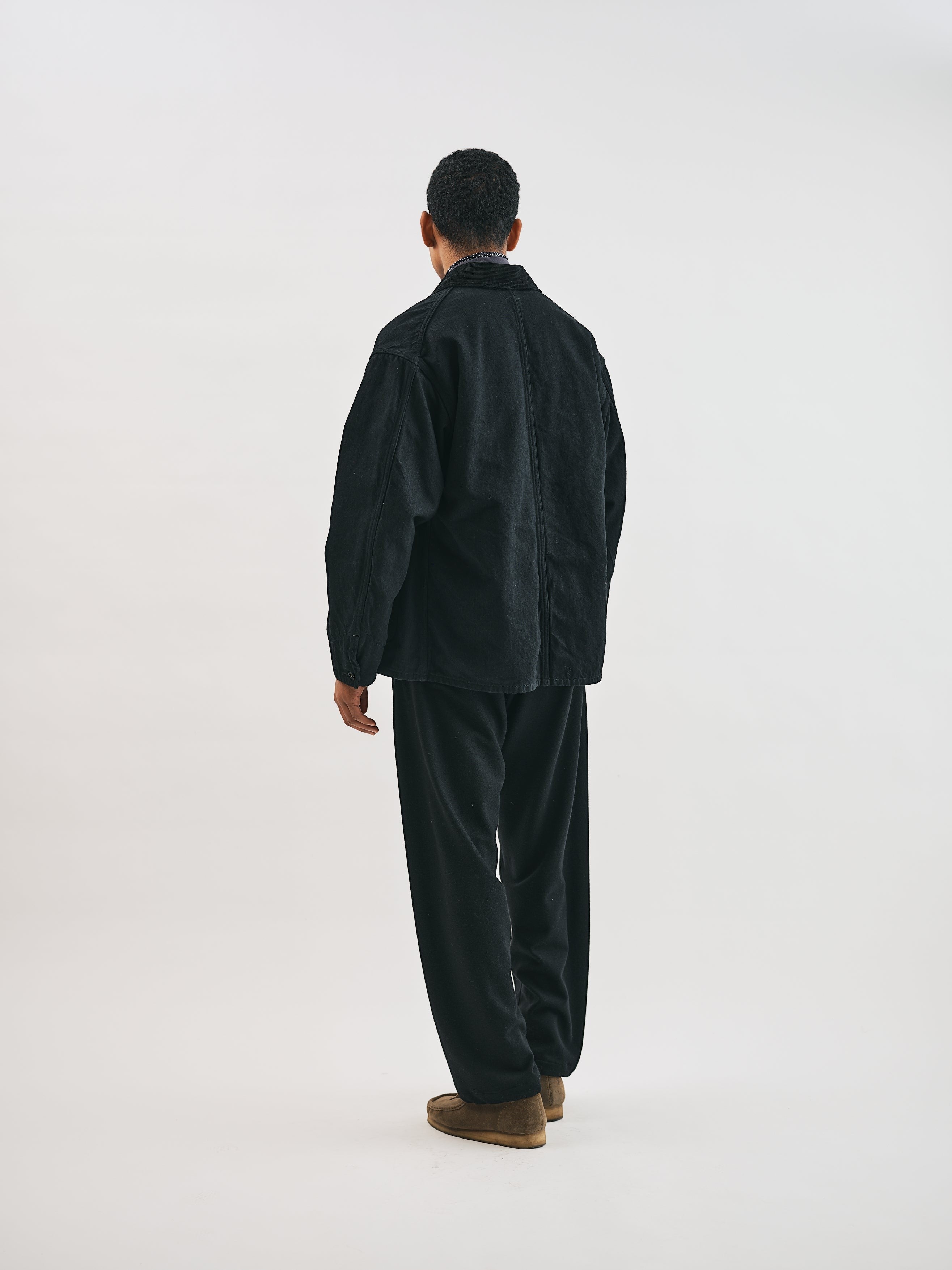 #3133W-FTB POST 46-W : flatter twill black