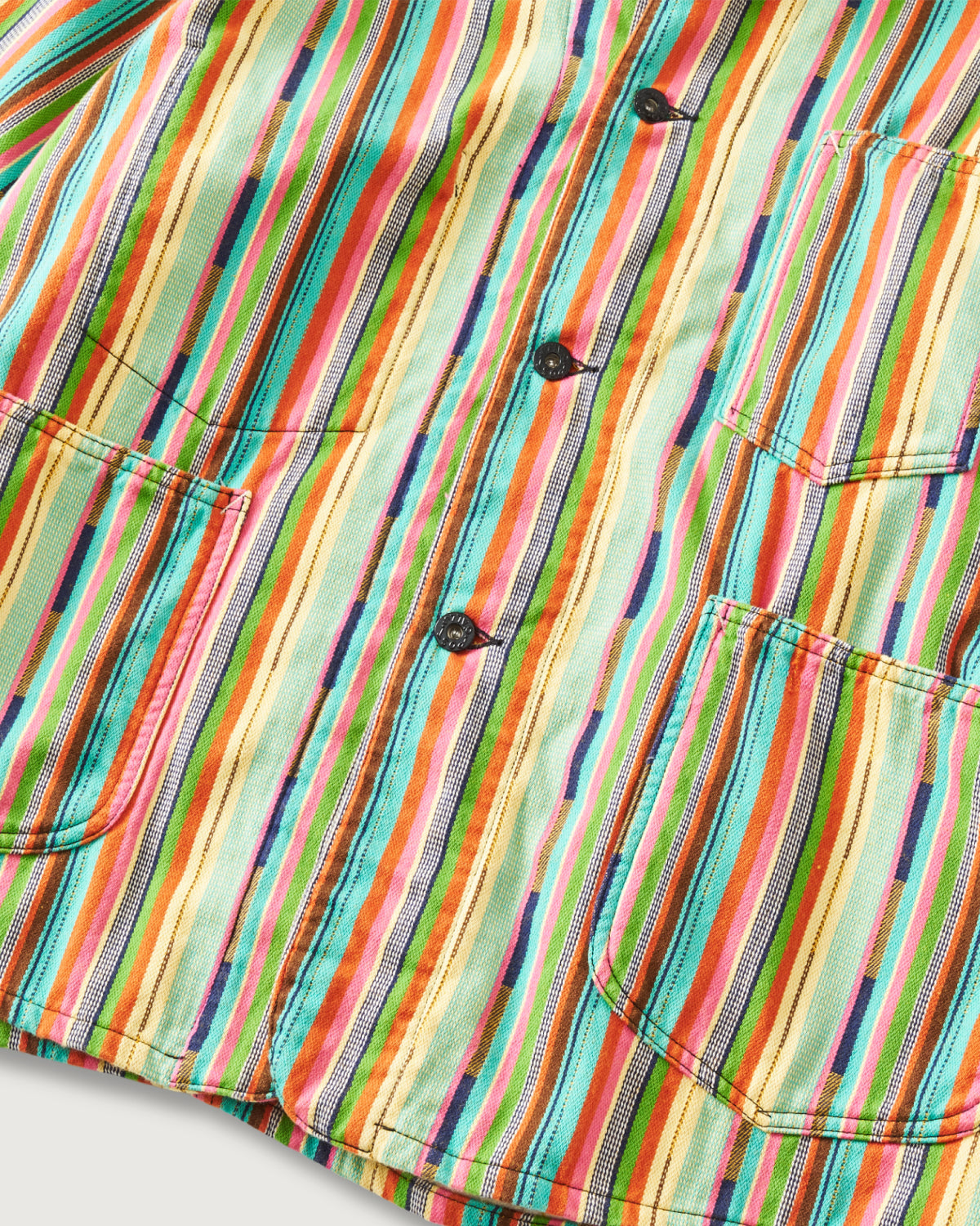 #3133W-MS POST 46-W : multi stripe x HBT multi green