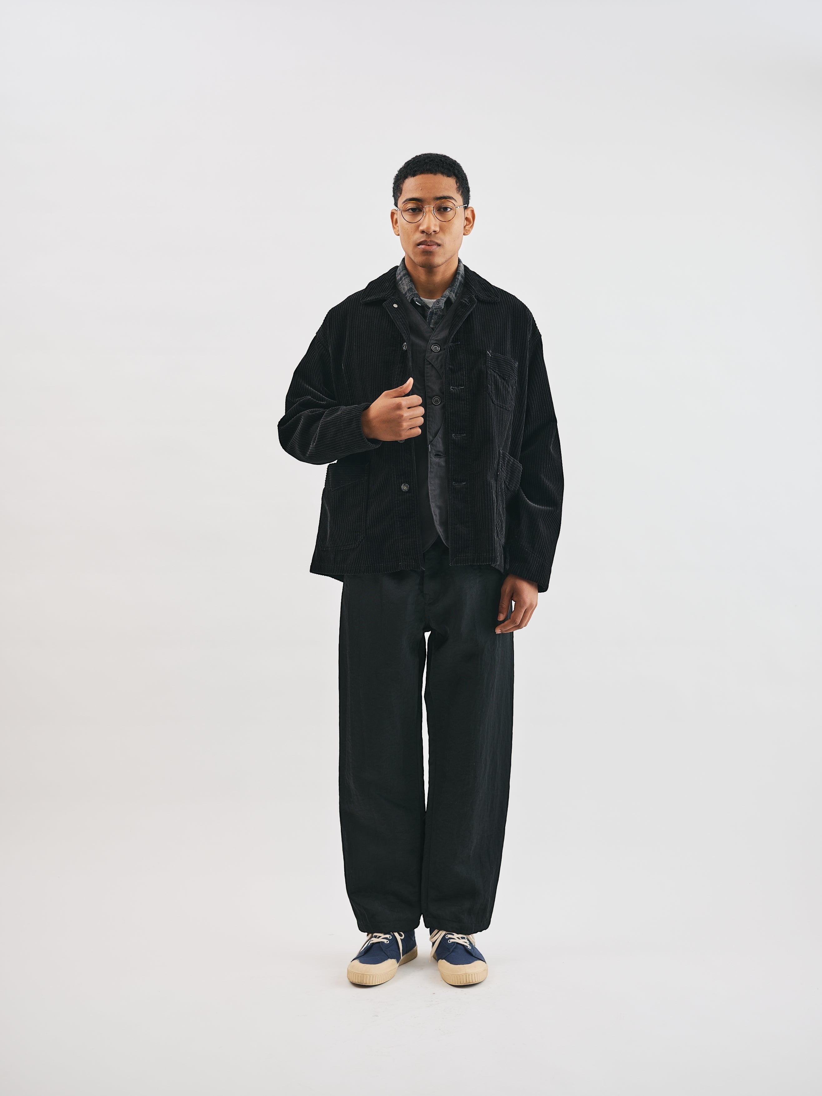 #3135-CCB POST Chinois Travail 2 : carpet cords black