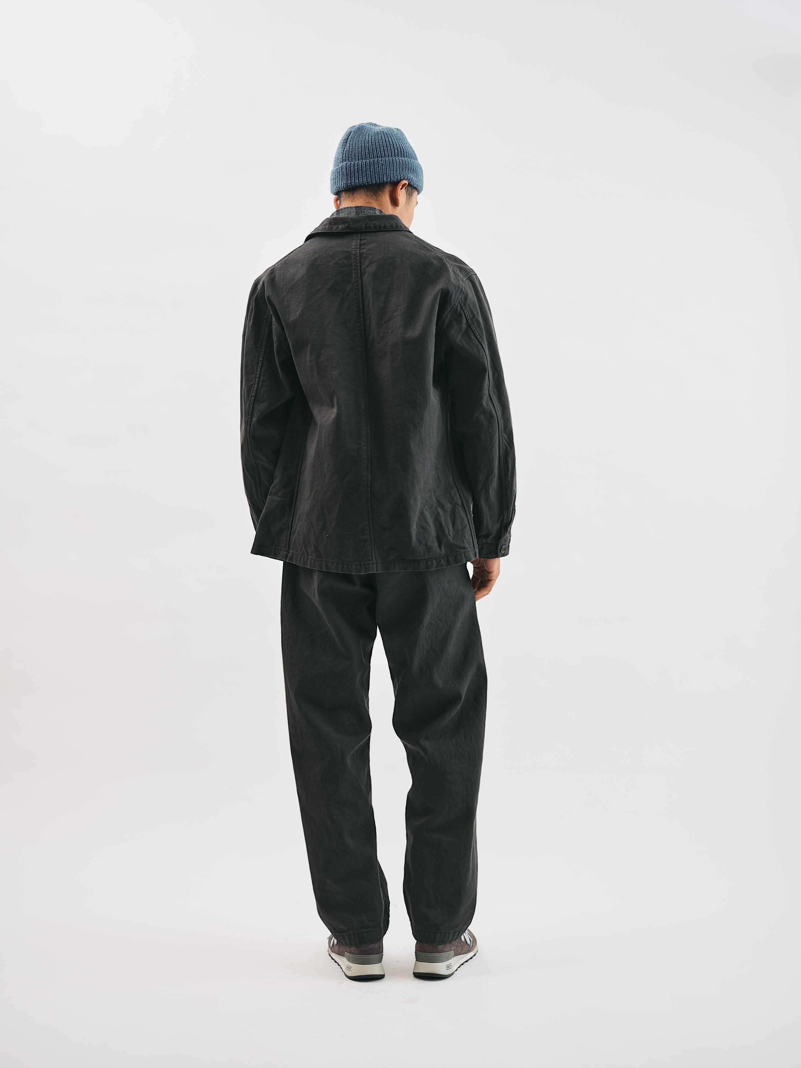 #3142-WFC OK Rider 6 : w flat twill charcoal