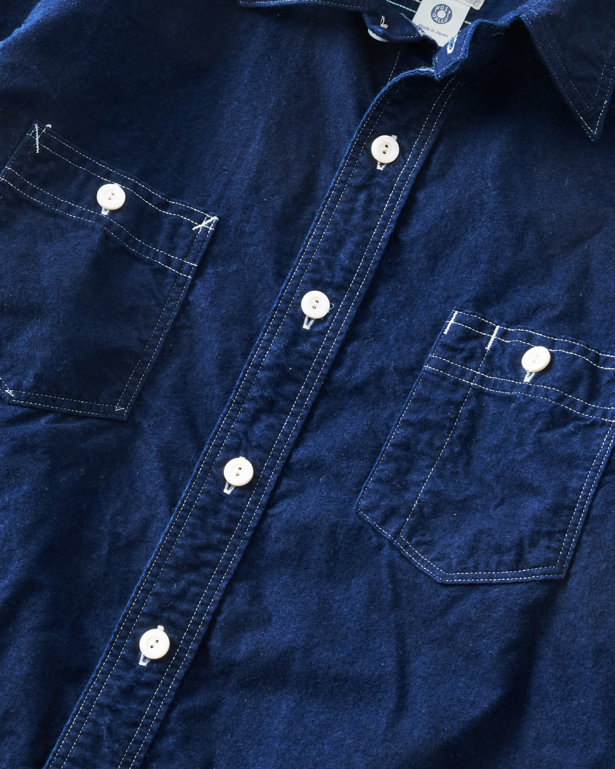 #3217-IF St.Louis : indigo flannel indigo