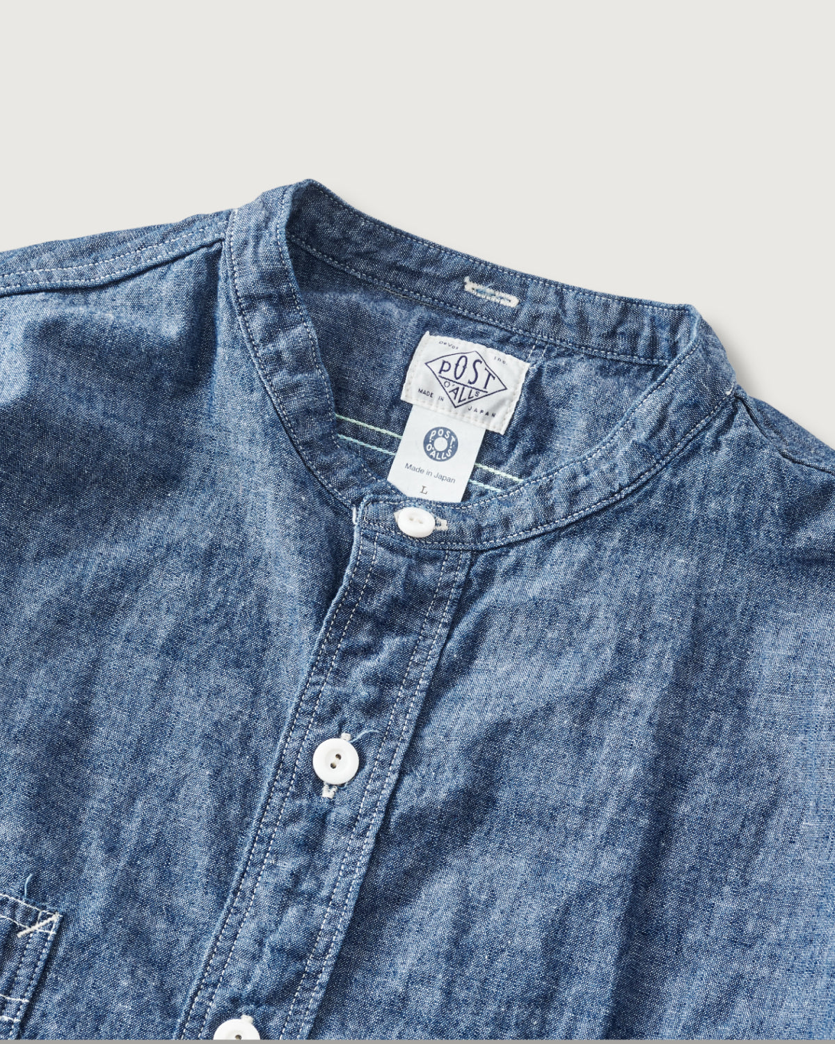 #3217B-11 St.Louis-Band : chambray indigo