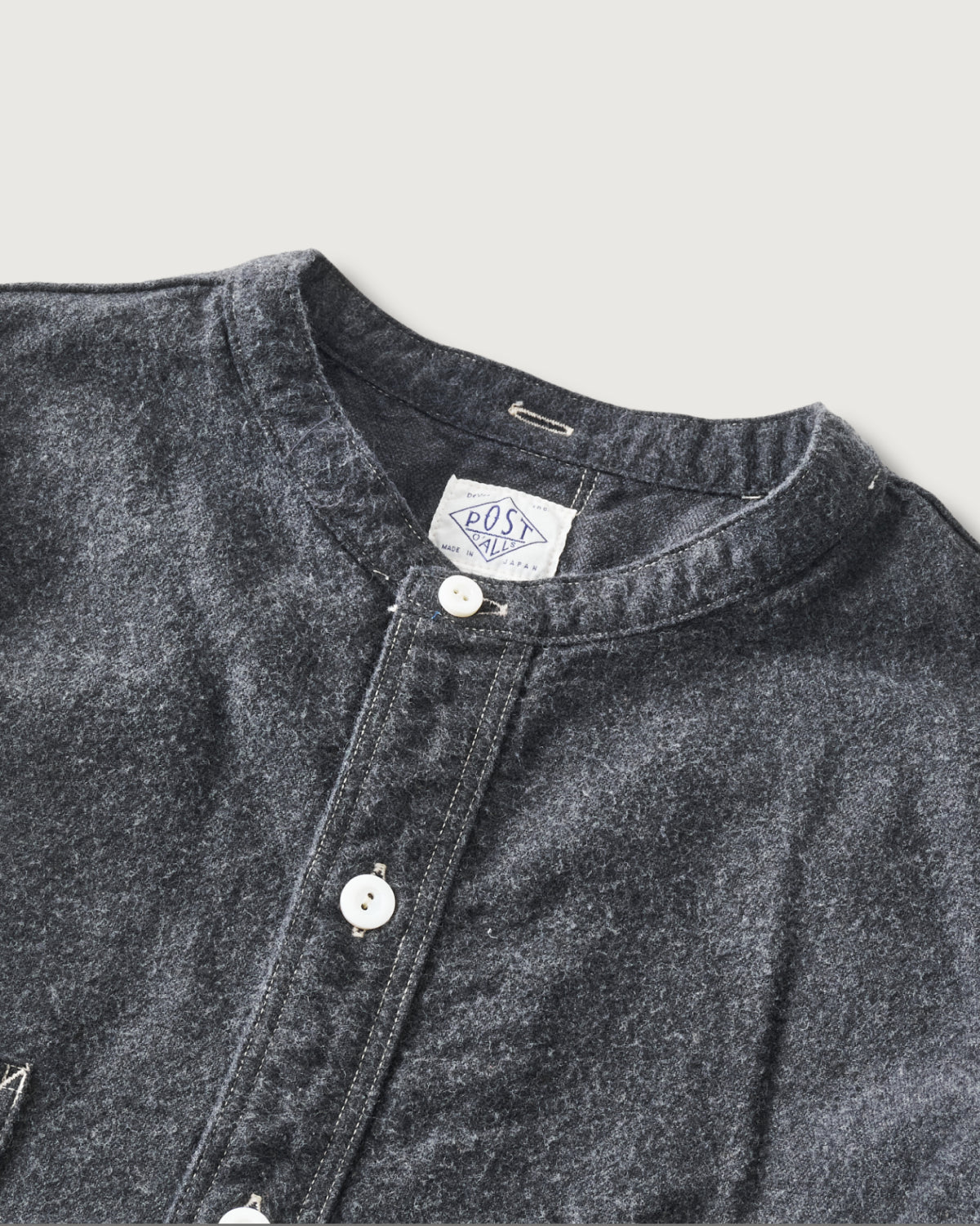 #3217B-HF2 St.Louis-Band : heather flannel grey