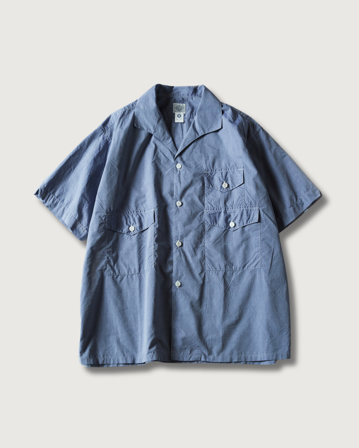 #3222-FC Town & Country 2 : feather chambray blue