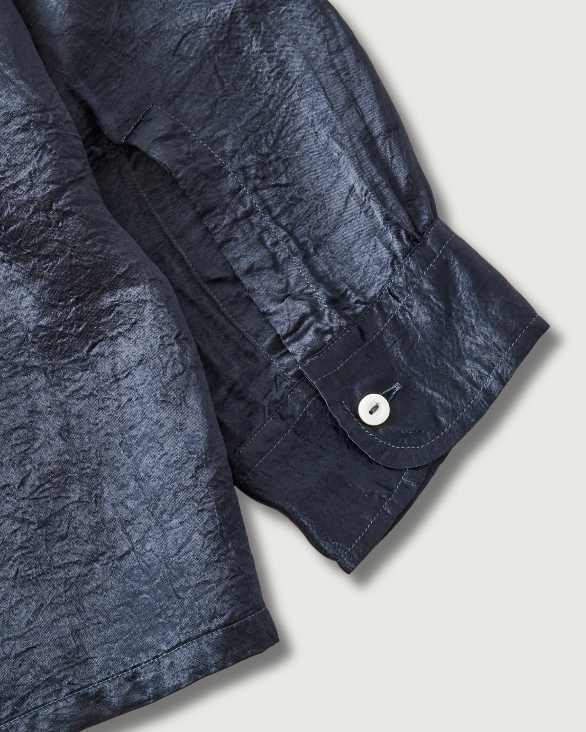 #3224-ASD Fever : acetate sateen dark grey