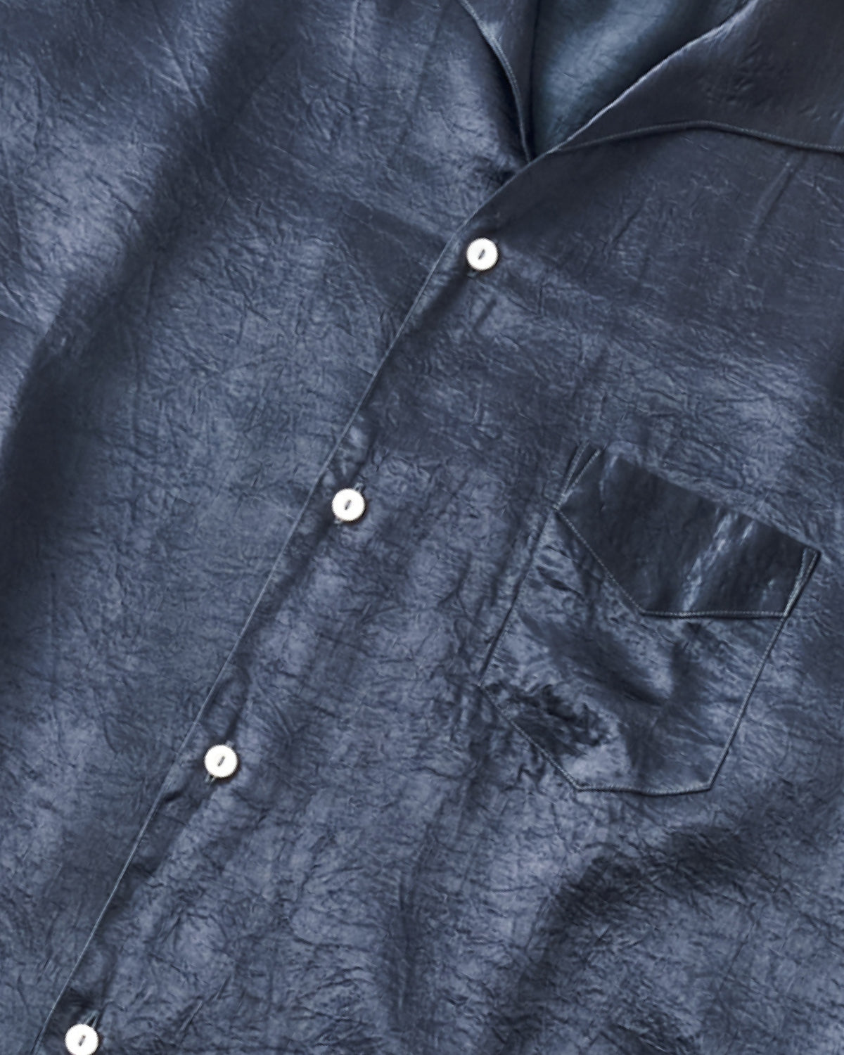 #3224-ASD Fever : acetate sateen dark grey
