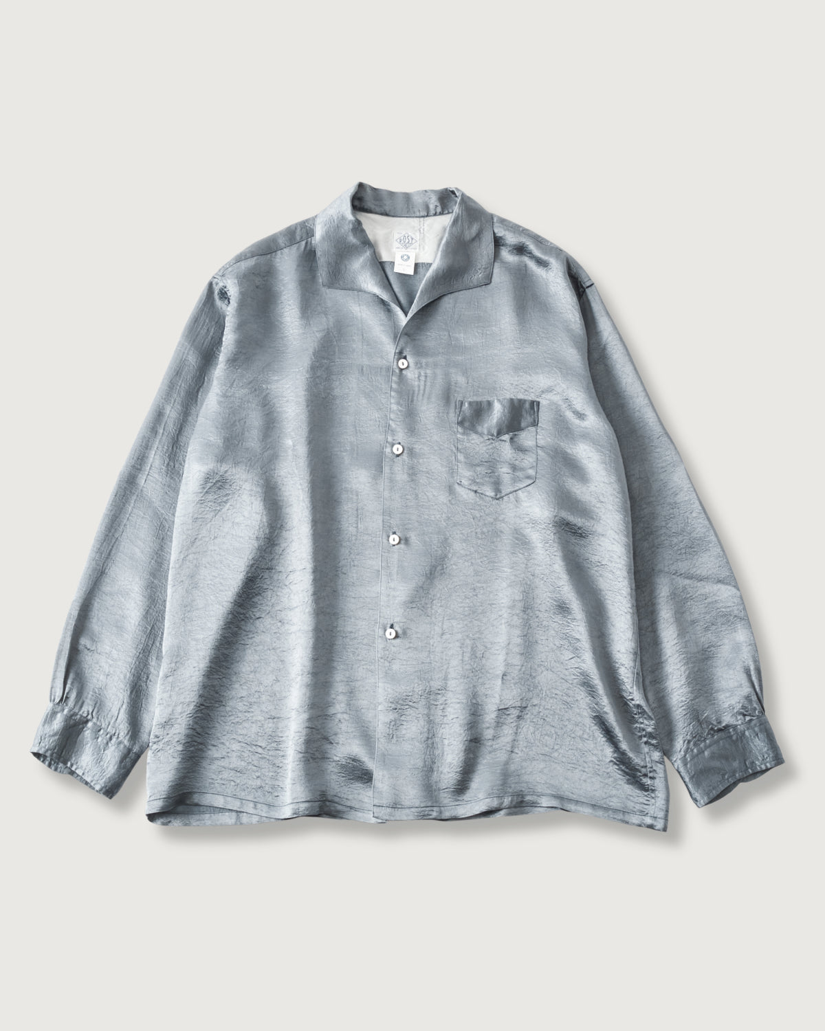 #3224-ASG Fever : acetate sateen grey