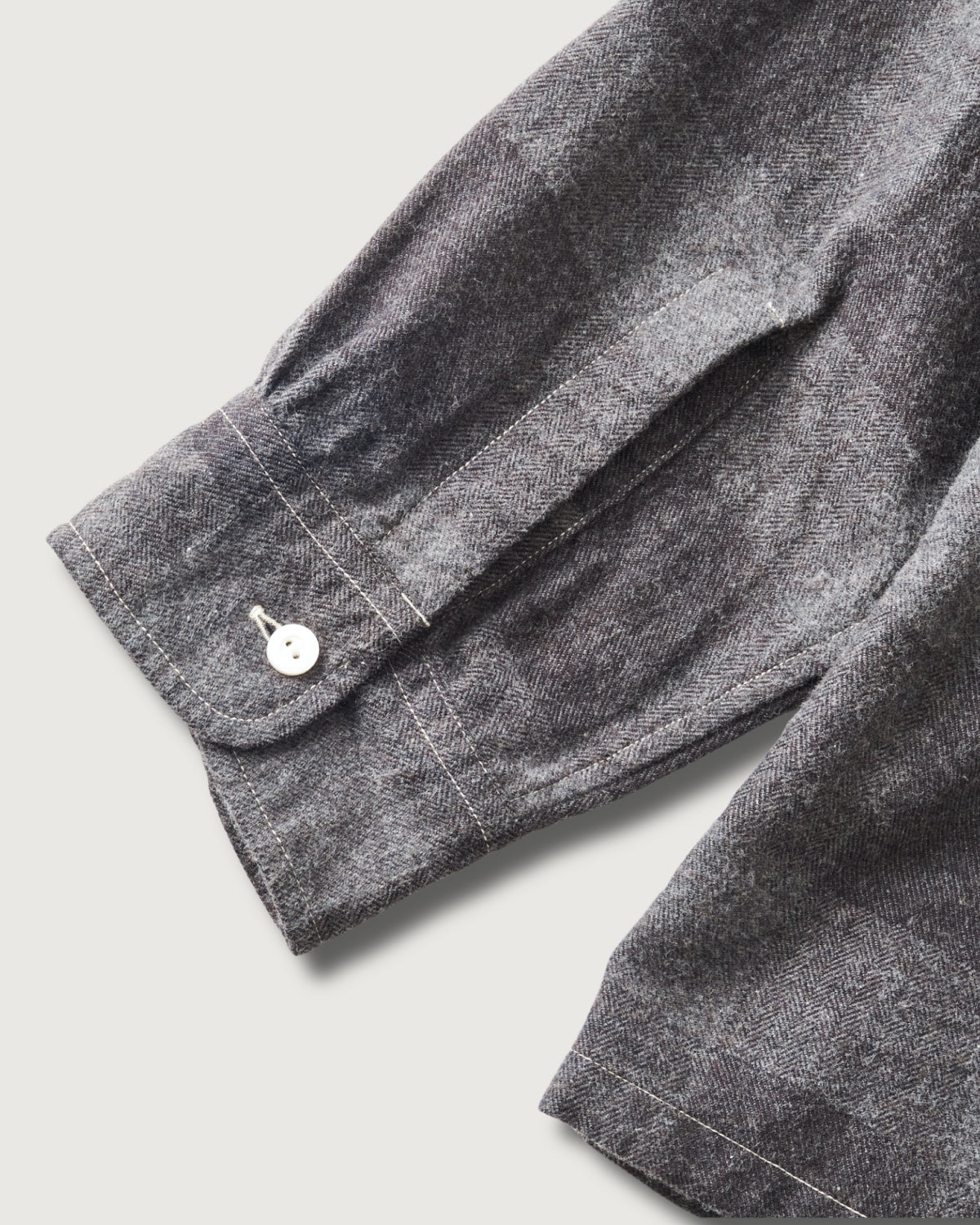#3224-FP6 Fever : cotton flannel plaid grey block check