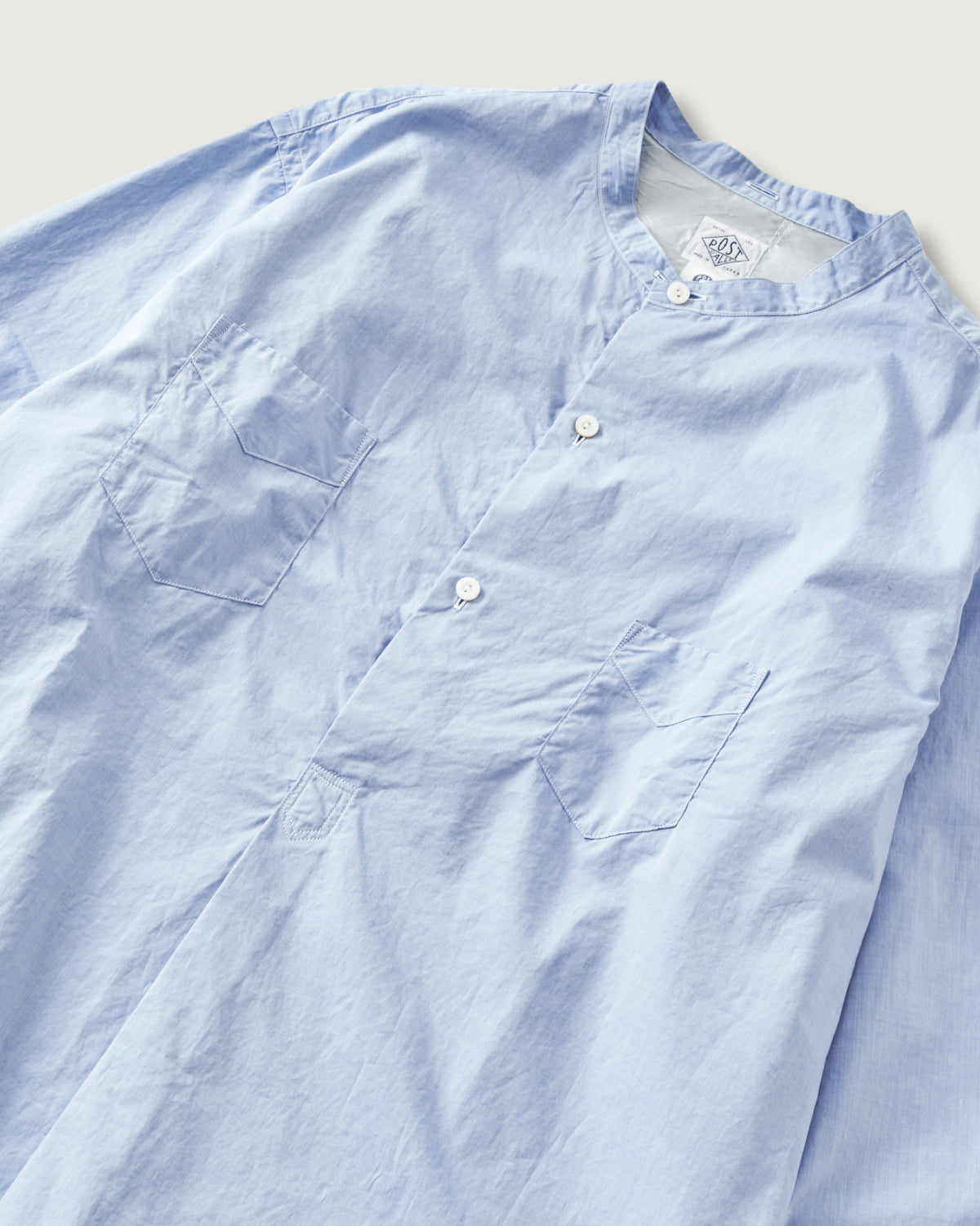 #3226B-FCB NEUTRON-B : feather chambray - W light blue