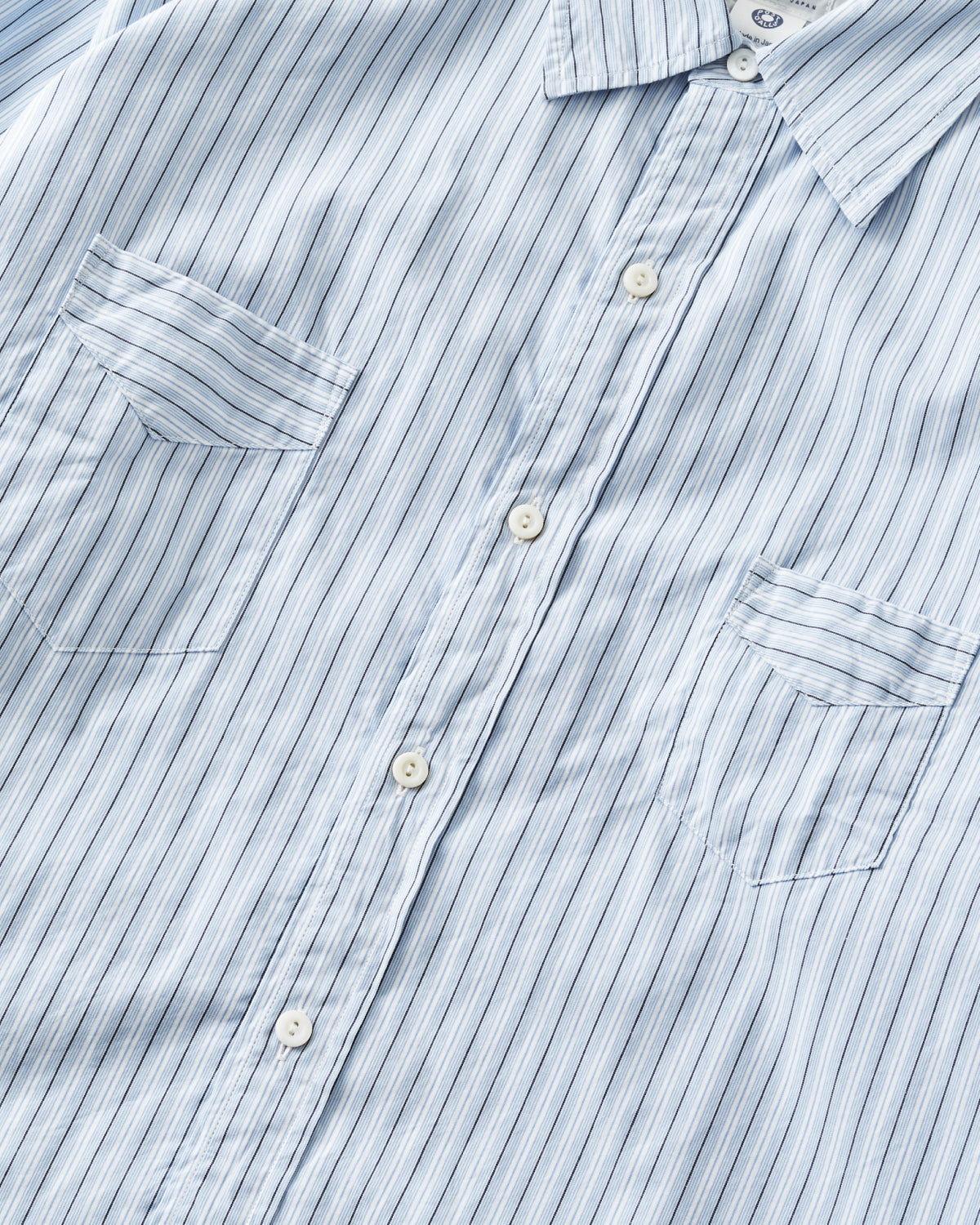 #3227-S2 NEUTRON-C : feather chambray - W stripe2