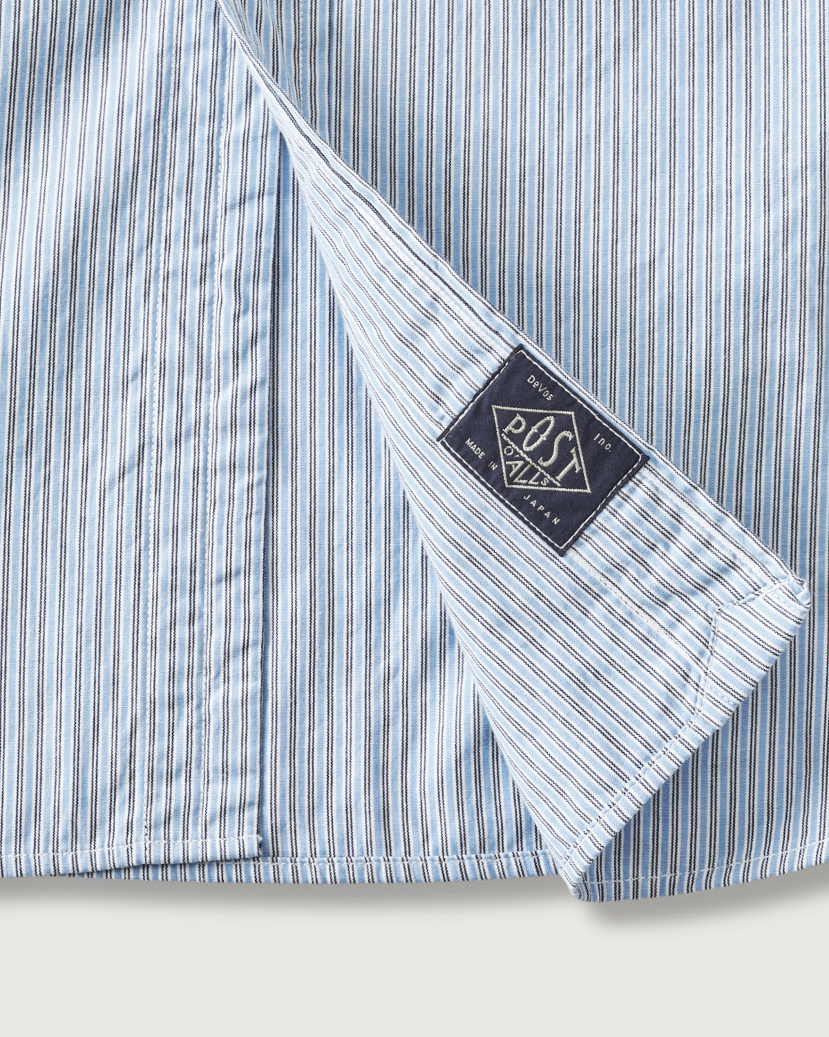 #3228-S1 NEUTRON-D : feather chambray - W stripe1