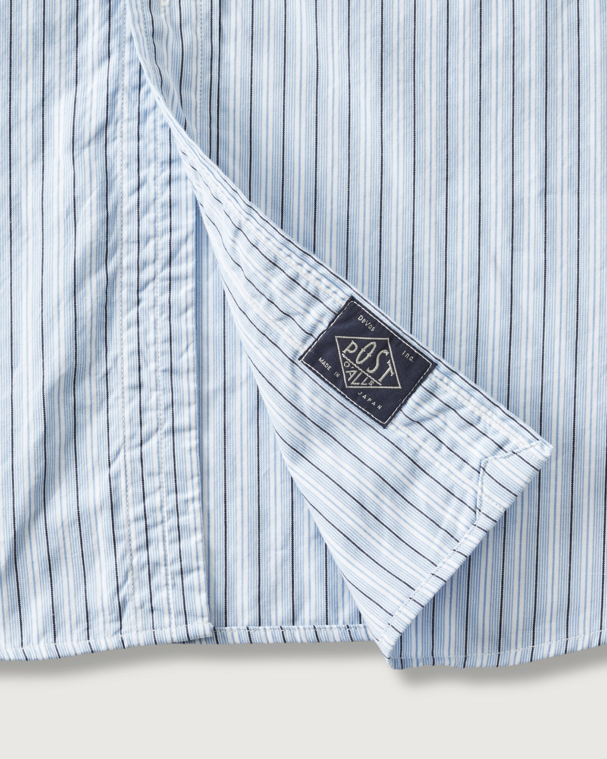 #3228-S2 NEUTRON-D : feather chambray - W stripe2