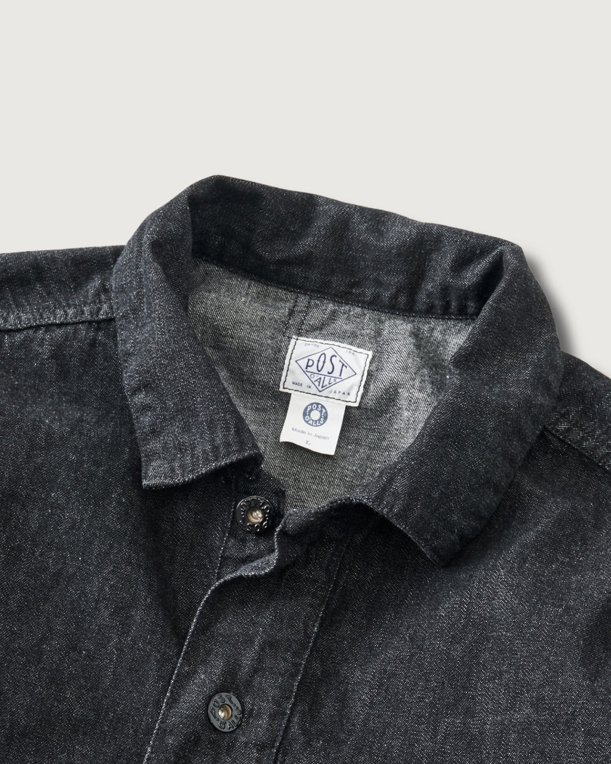 #3229-8DB CRAFTMASTER 4 : 8oz. denim black