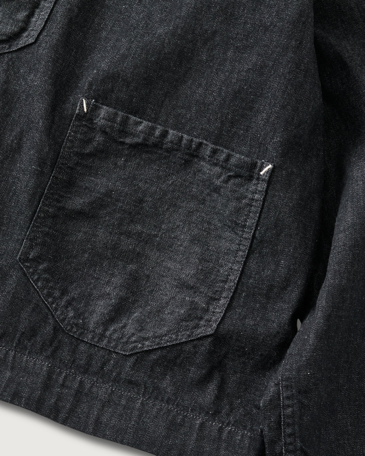 #3229-8DB CRAFTMASTER 4 : 8oz. denim black