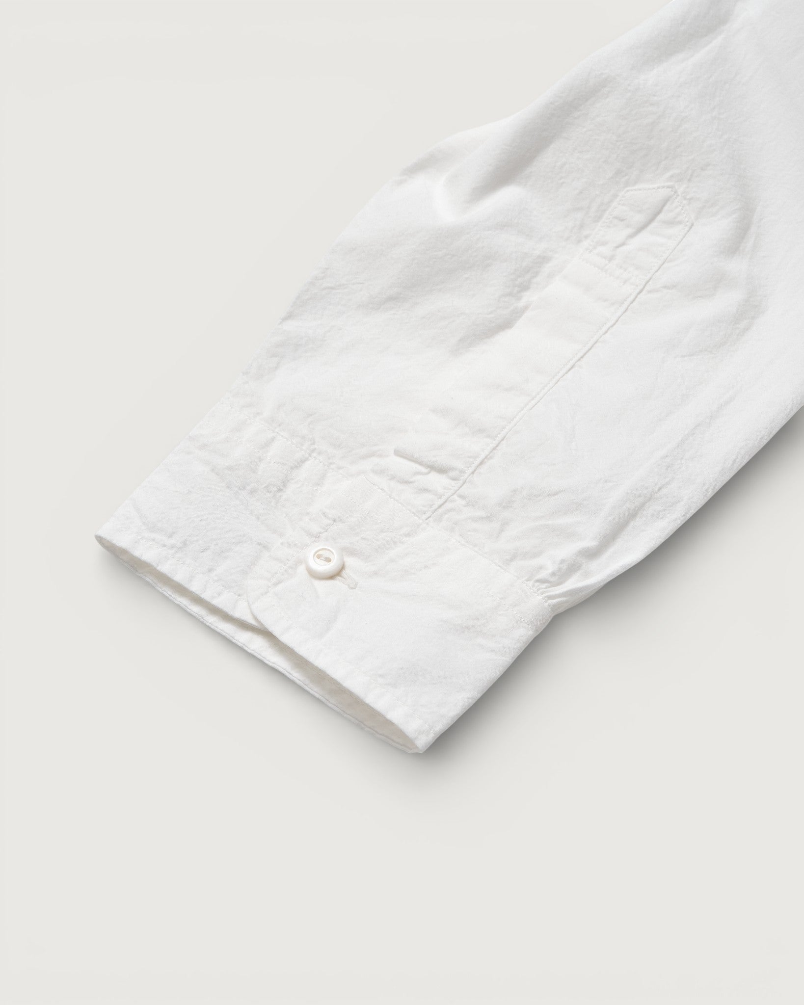 #3232-HBW Original BL Shirt : high count broadcloth white