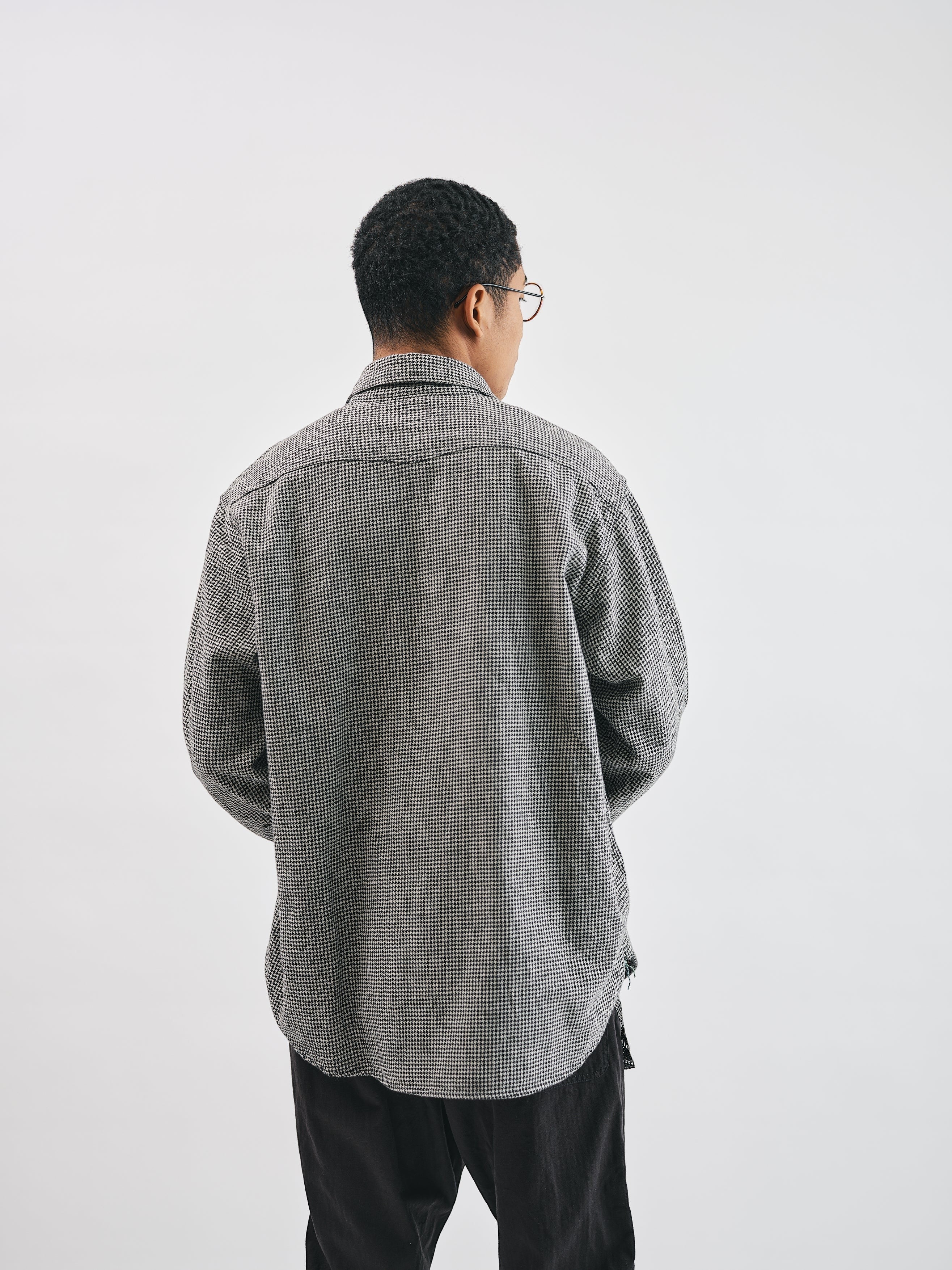 #3235-CF1 Frontier : cotton flannel blk x wht