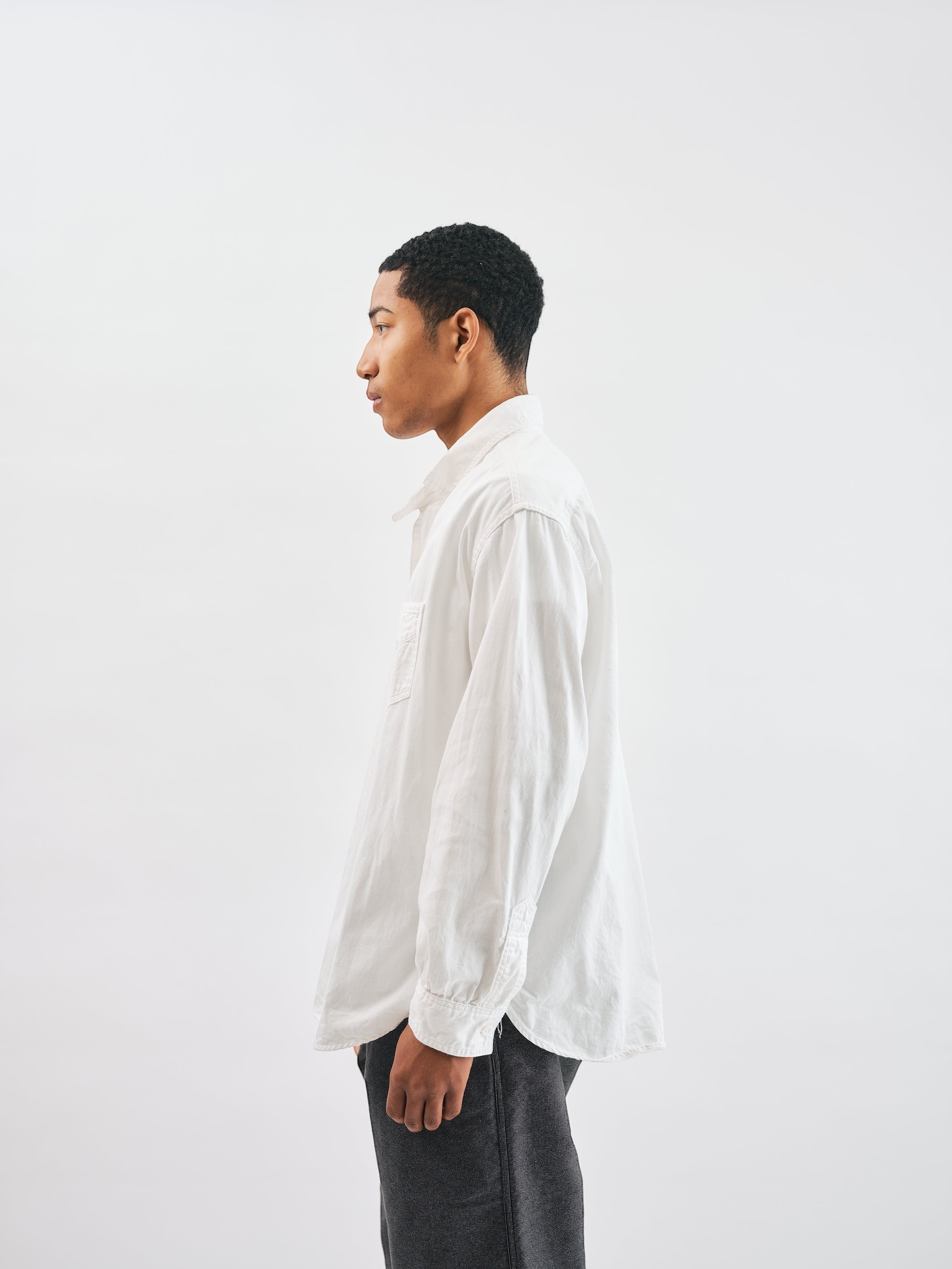 #3235-VTW Frontier : vintage twill white