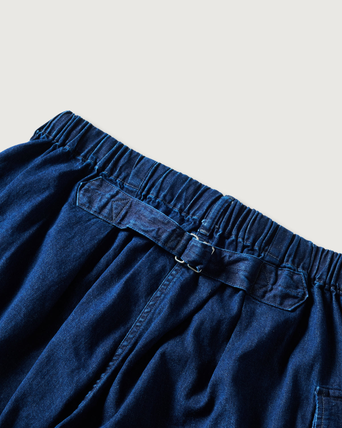 #3308S-8DI E-Z WALKABOUT Shorts : 8oz. Denim w/deep wash indigo