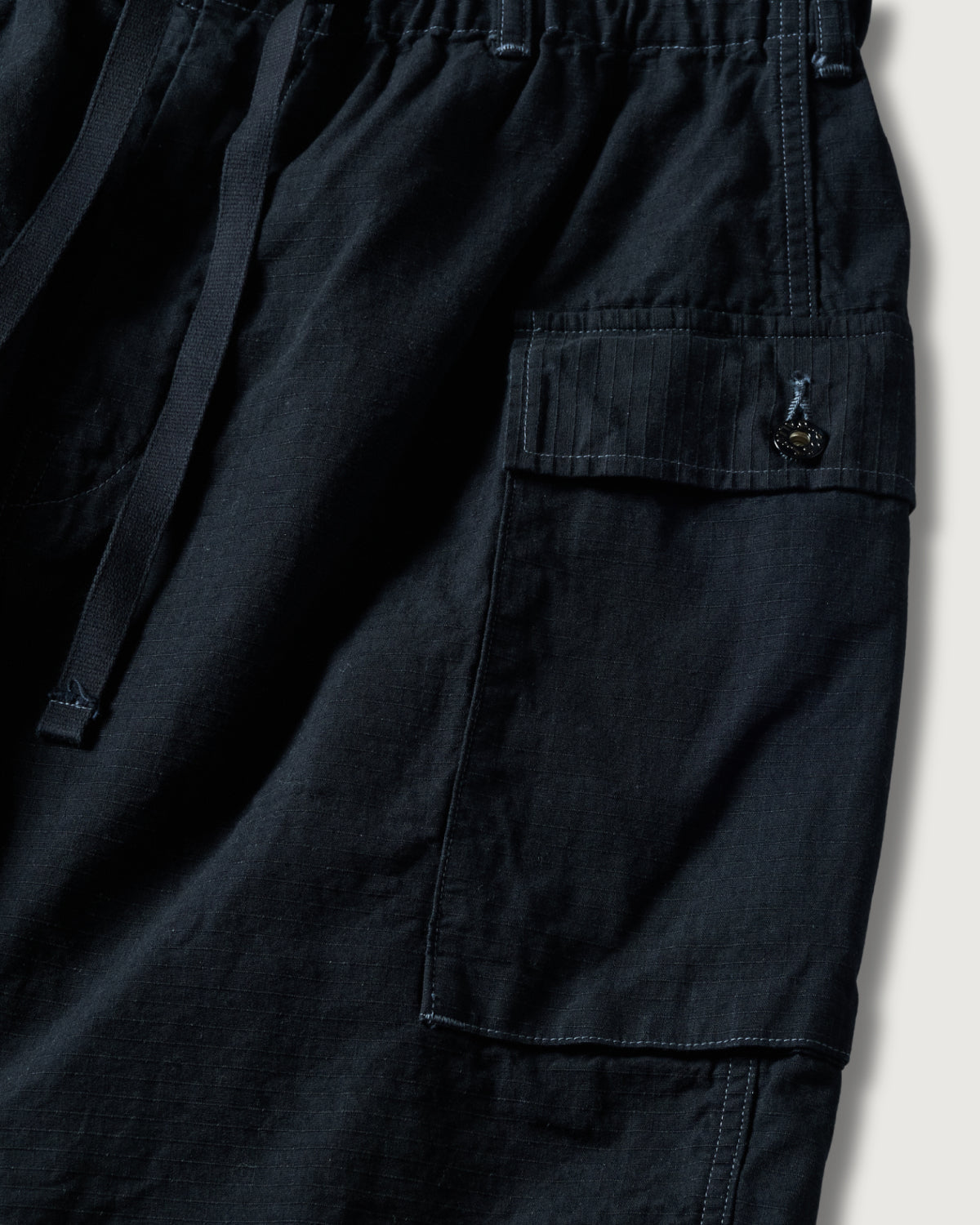#3308S-DRC E-Z WALKABOUT Shorts : cotton dobby ripstop charcoal