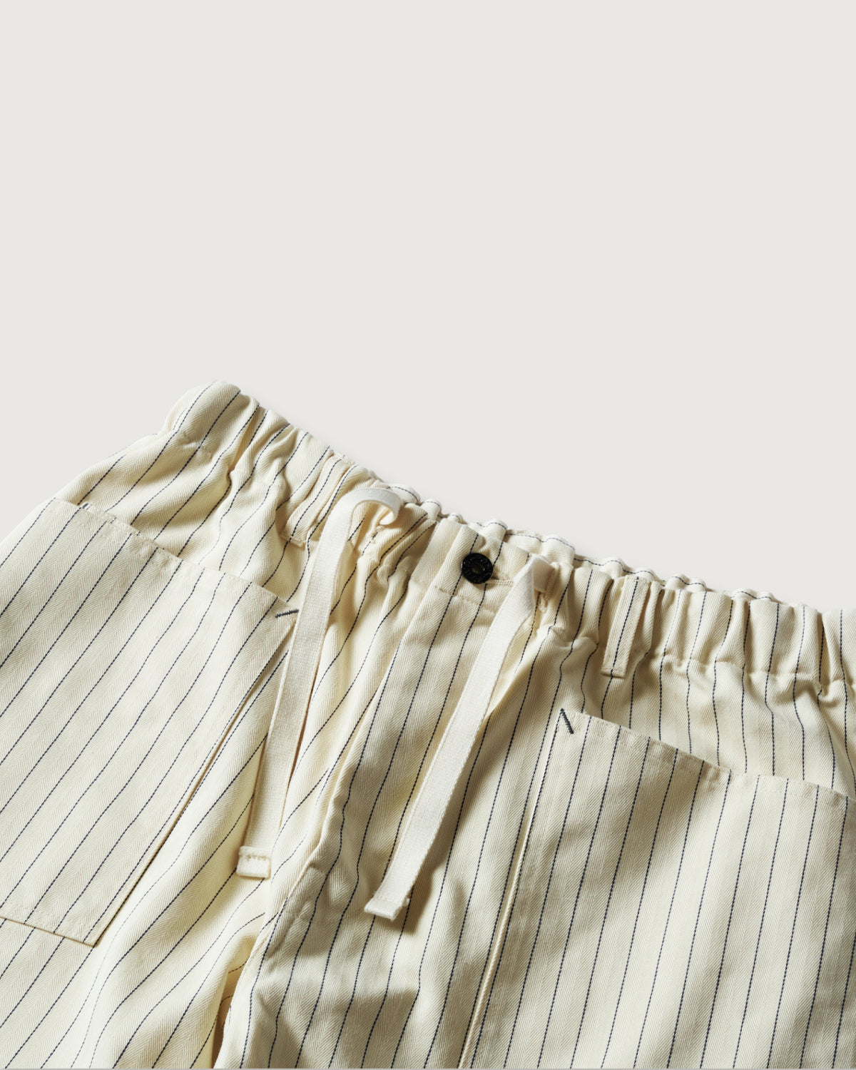 #3313S-HBS E-Z ARMY-NAVY Shorts 2 : HBT stripe natural