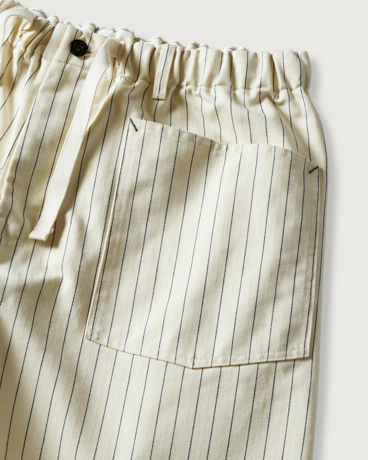 #3313S-HBS E-Z ARMY-NAVY Shorts 2 : HBT stripe natural