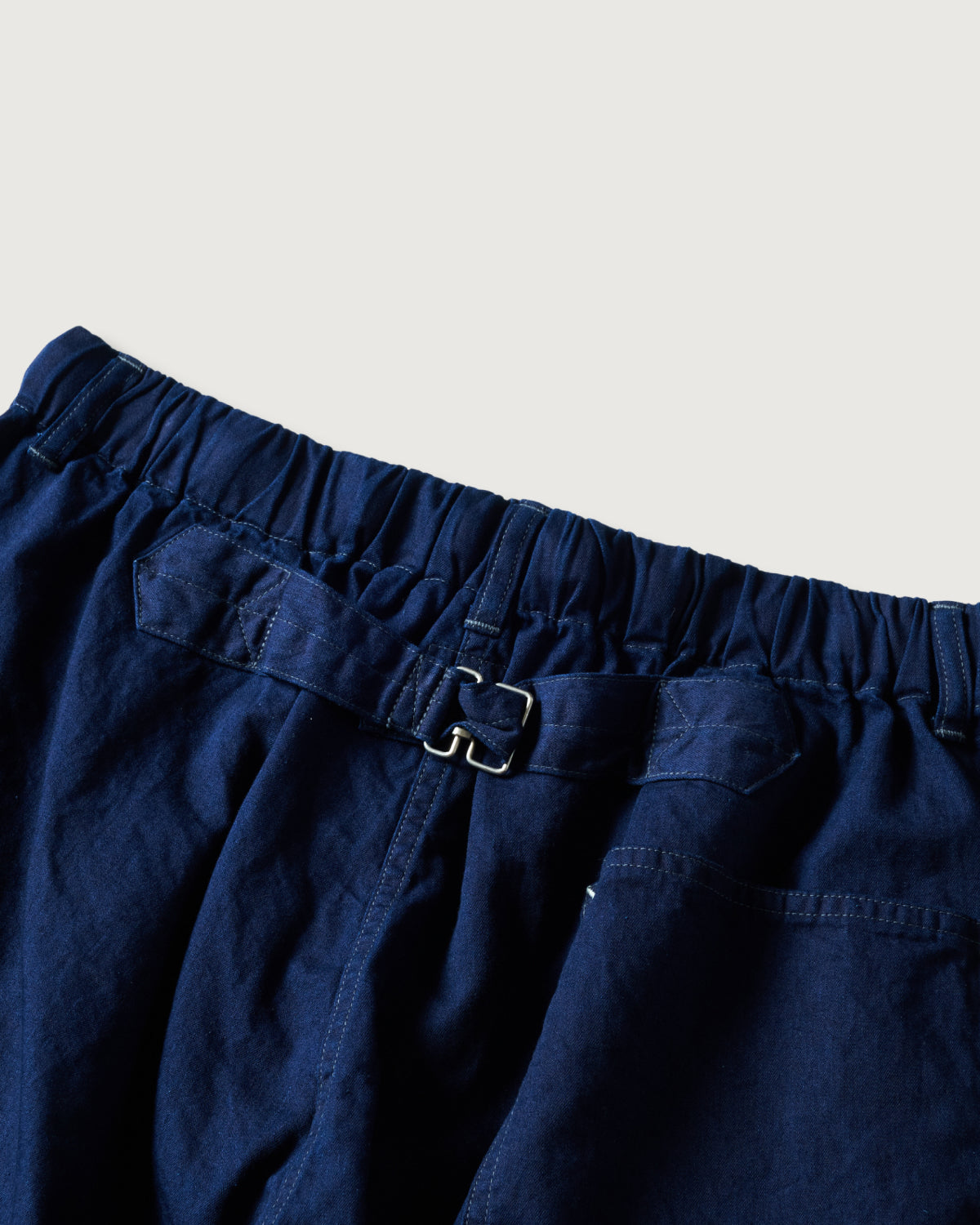 #3313S-VTI E-Z ARMY-NAVY Shorts 2 : vintage twill indigo
