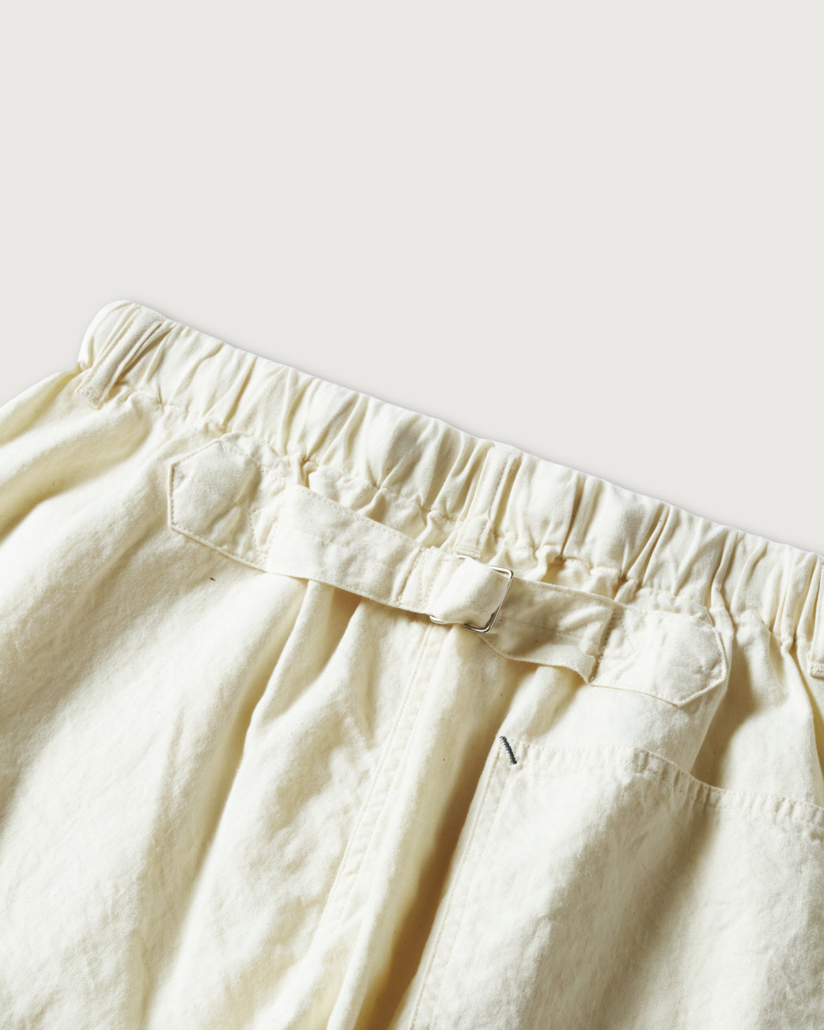 #3313S-VTN E-Z ARMY-NAVY Shorts 2 : vintage twill natural