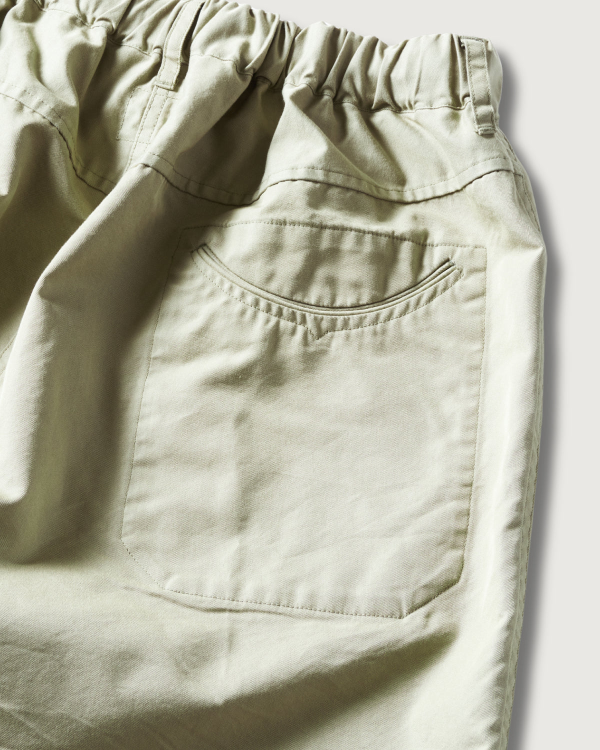 #3319S-FT E-Z Chinois De Luxe Shorts : french twill olive