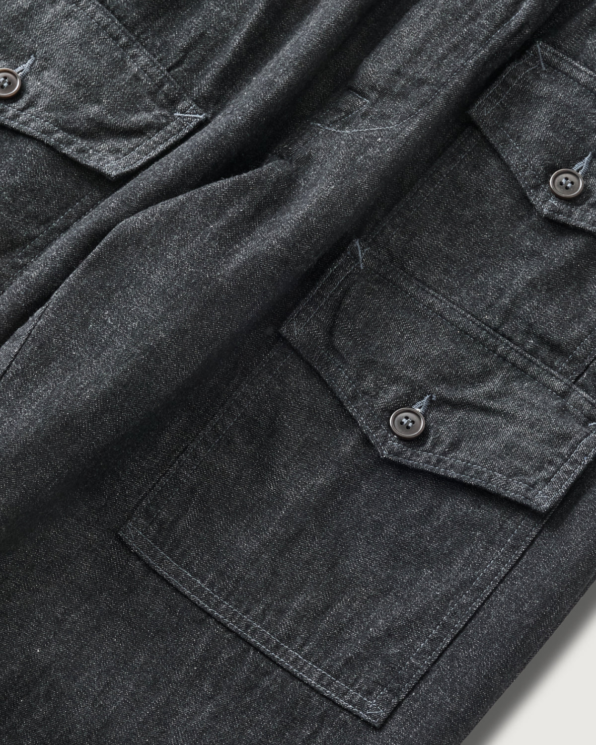#3322-8DB Town & Country Pants : 8oz. denim black