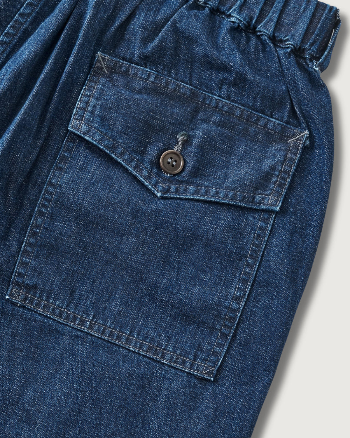 #3322S-8DI Town & Country Shorts : 8oz. Denim w/deep wash indigo