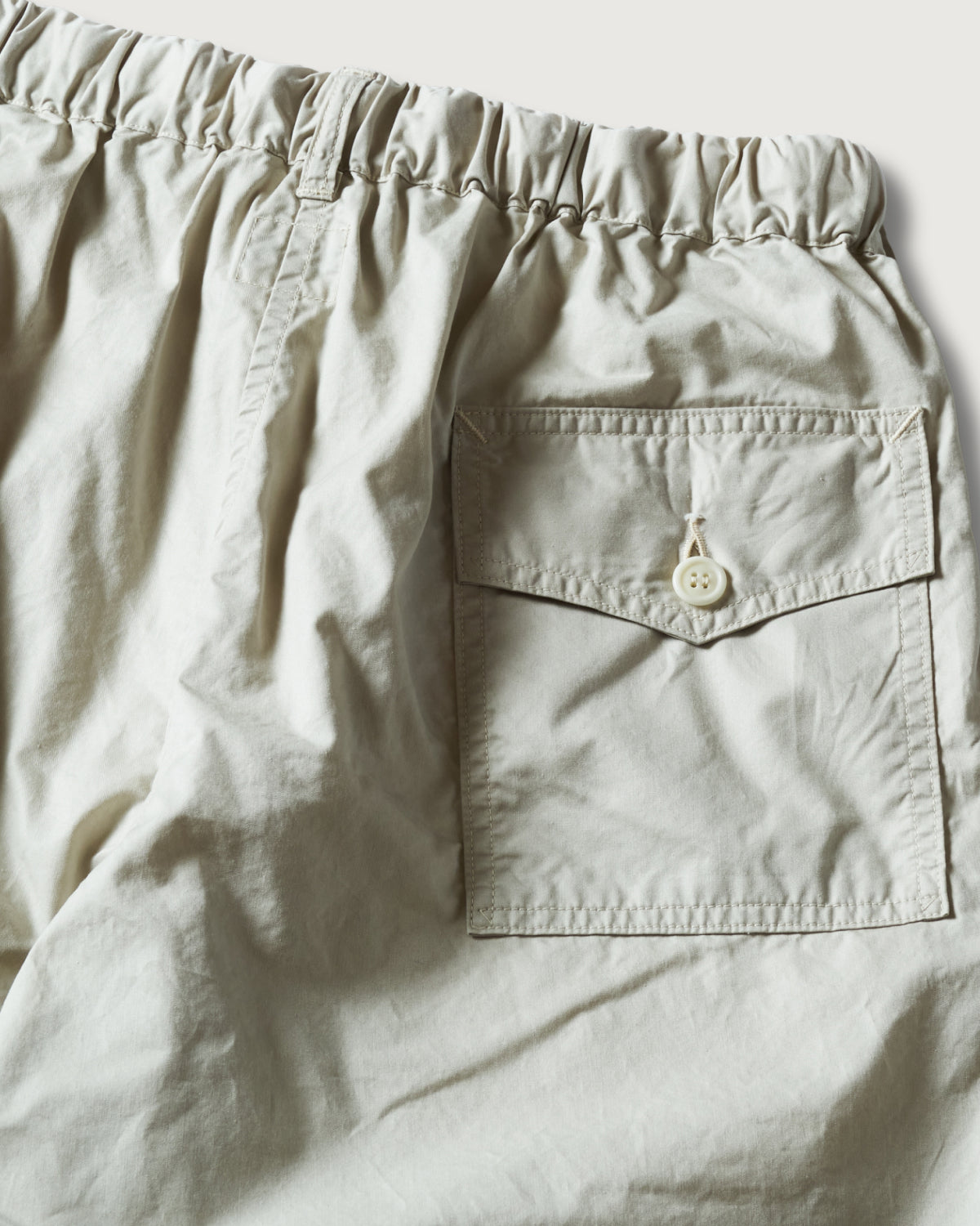 #3322S-MP1 Town & Country Shorts : medium weight poplin stone