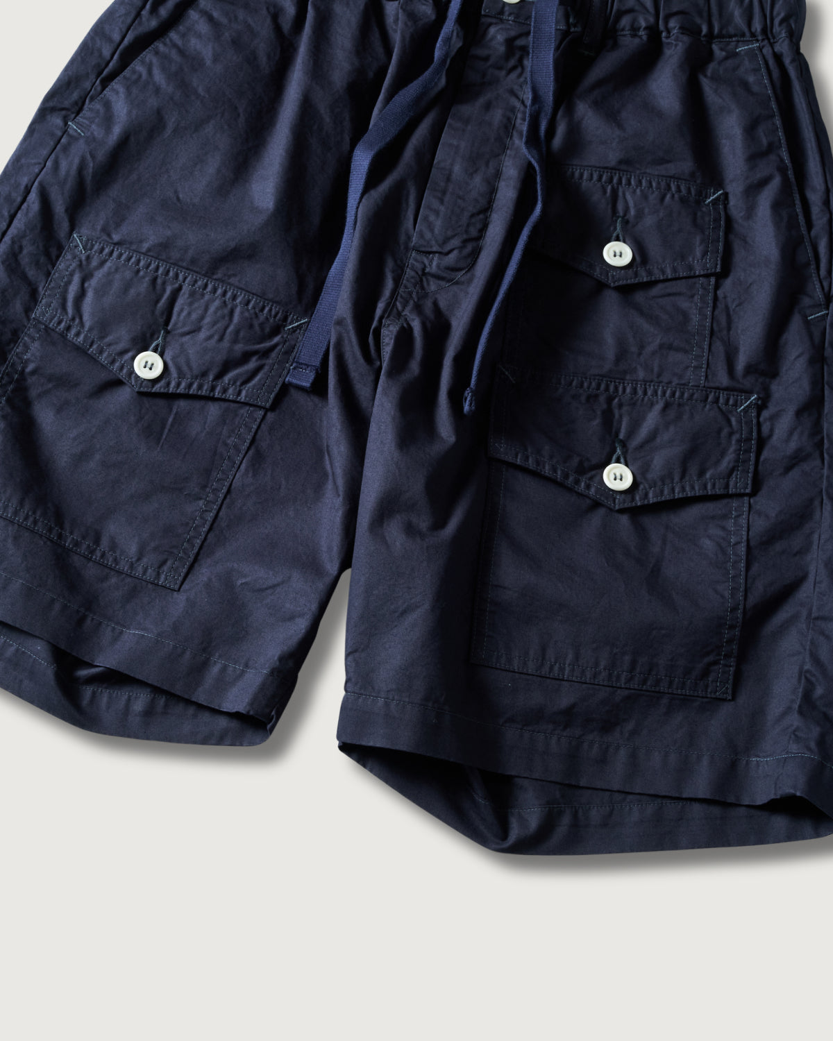 #3322S-MP3 Town & Country Shorts : medium weight poplin navy