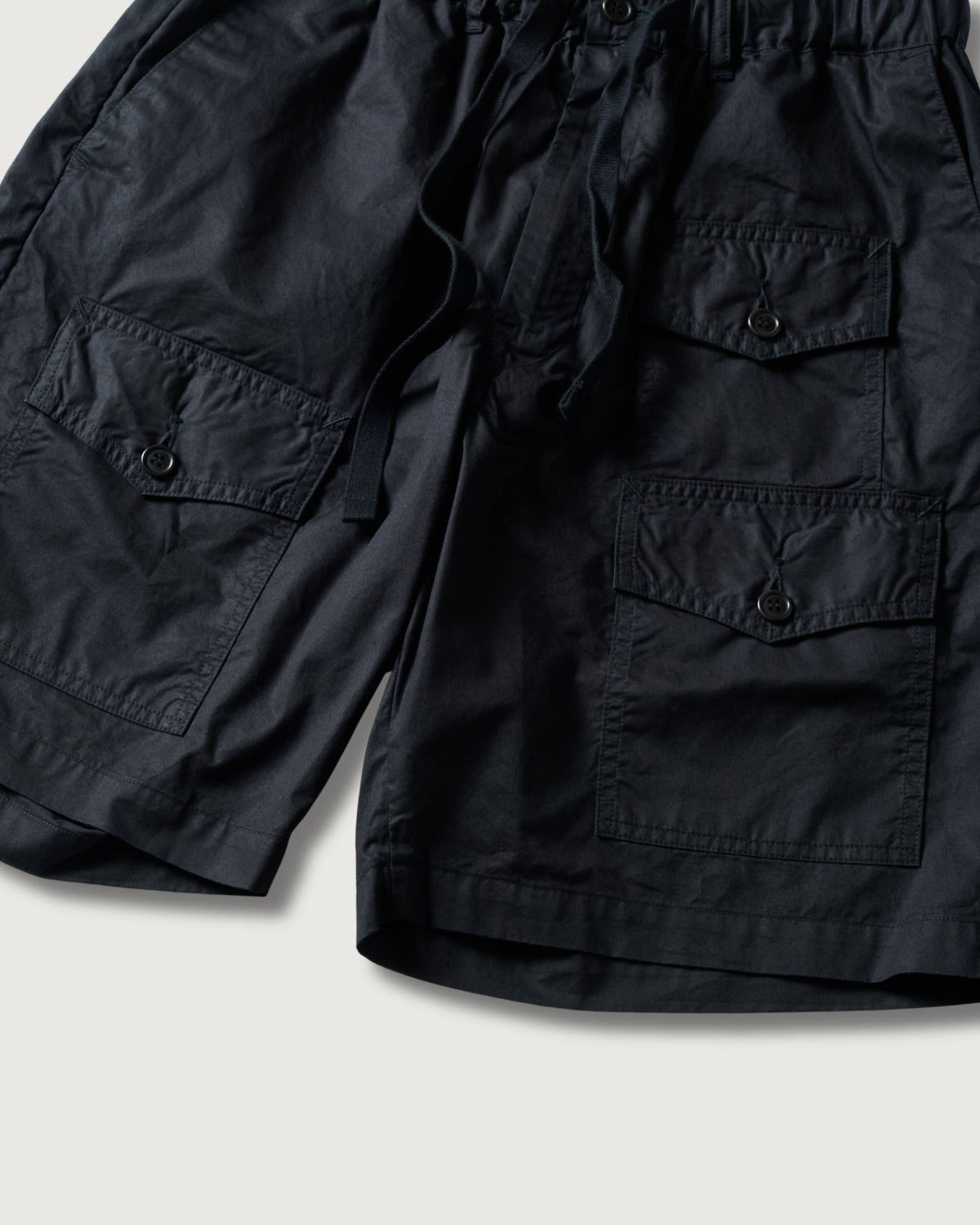 #3322S-MP4 Town & Country Shorts : medium weight poplin black